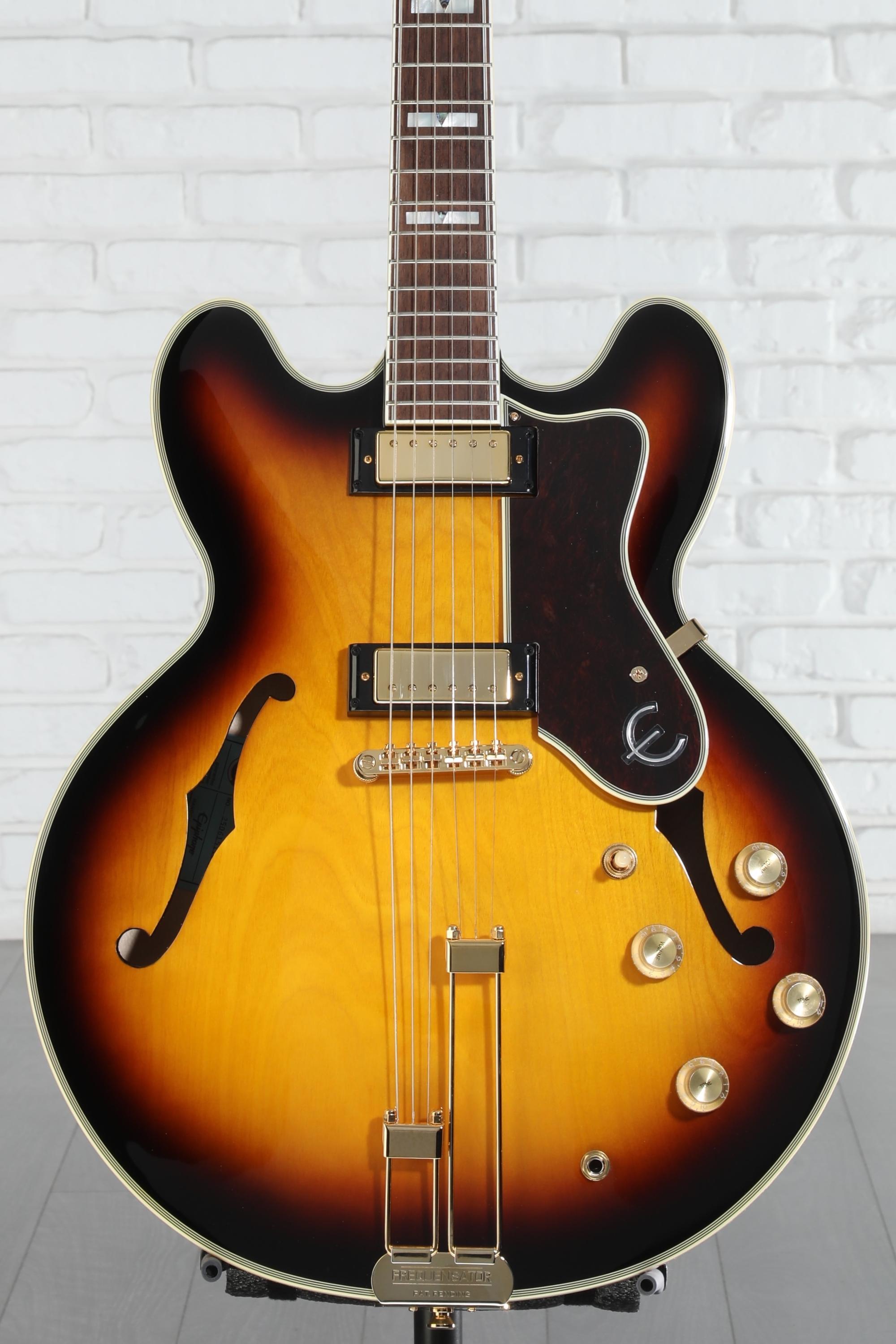 Epiphone Sheraton Frequensator Semi-hollowbody Electric Guitar