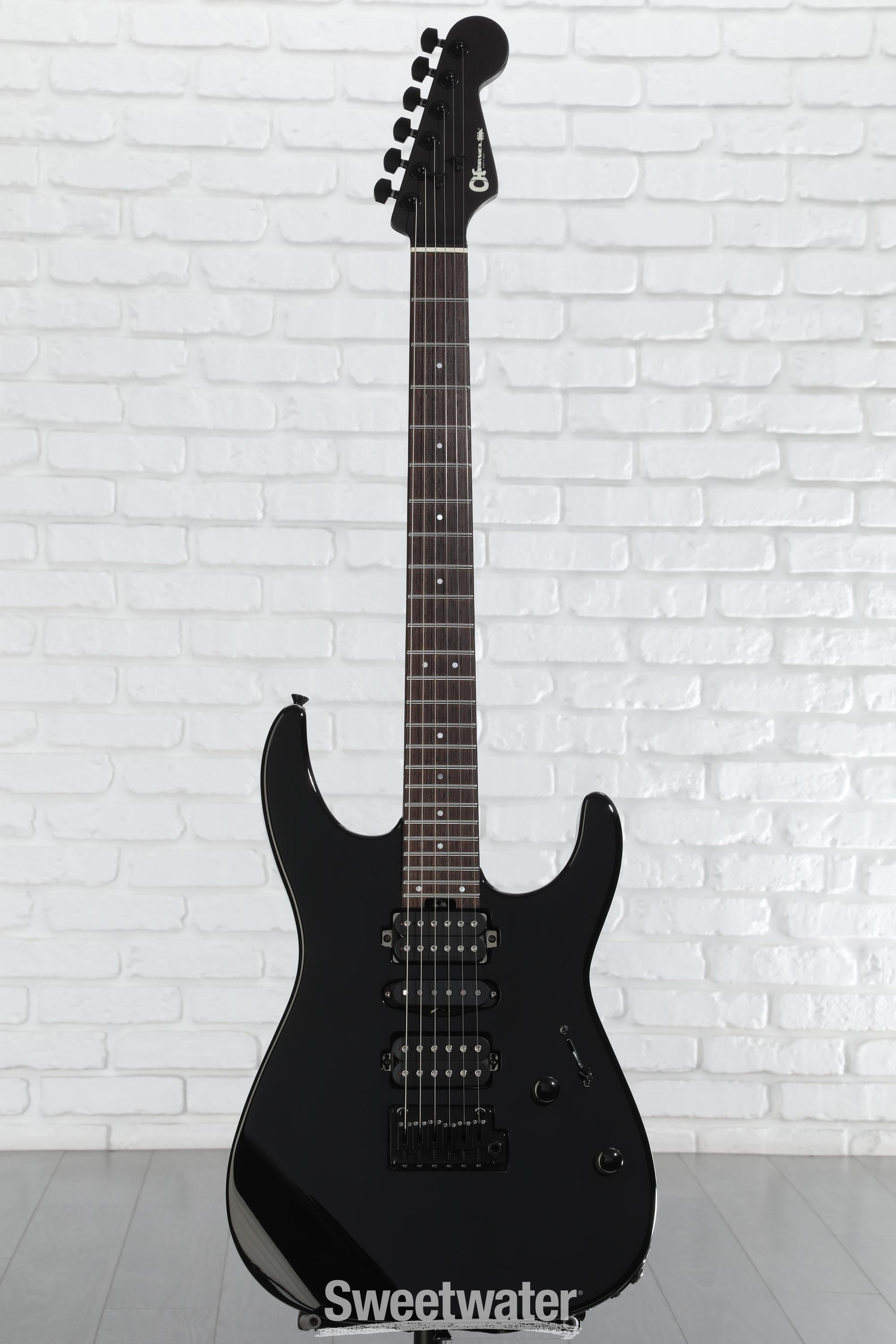 Charvel MJ DK24 HSH 2PT Electric Guitar - Black | Sweetwater