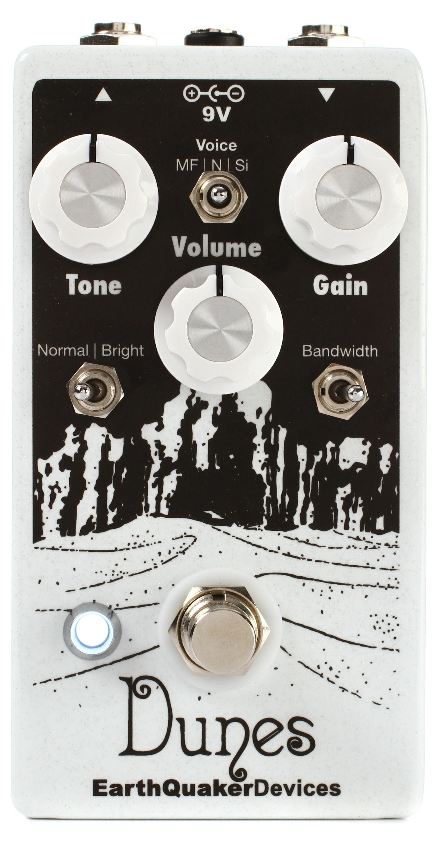 EarthQuaker Devices Dunes V2 Mini Mega Ultimate Overdrive Pedal