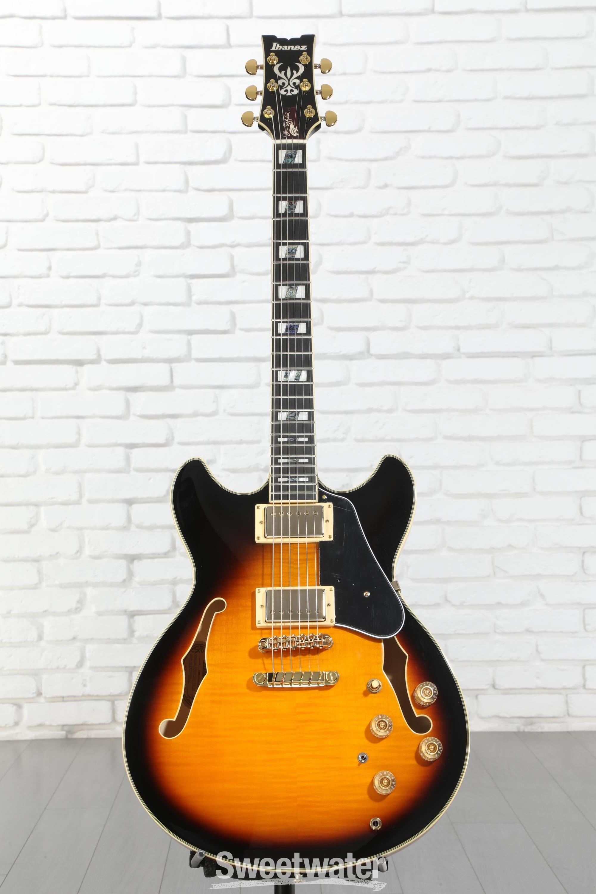 Ibanez John Scofield Signature JSM10 - Vintage Yellow Sunburst