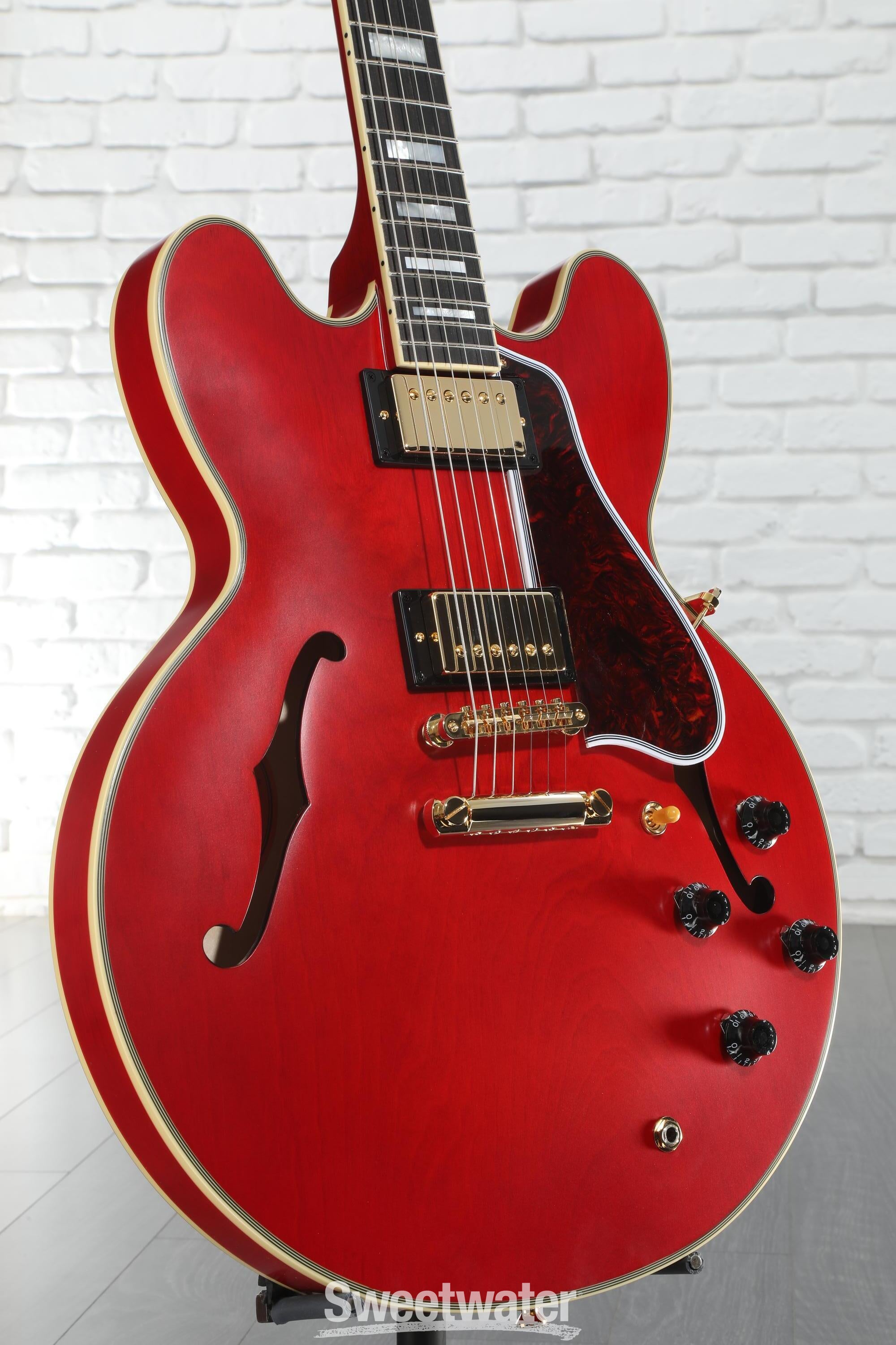 ギター Epiphone 1959 ES-355 Cherry Red Epiphone 1959 ES-355 Semi-hollowbody Electric Guitar