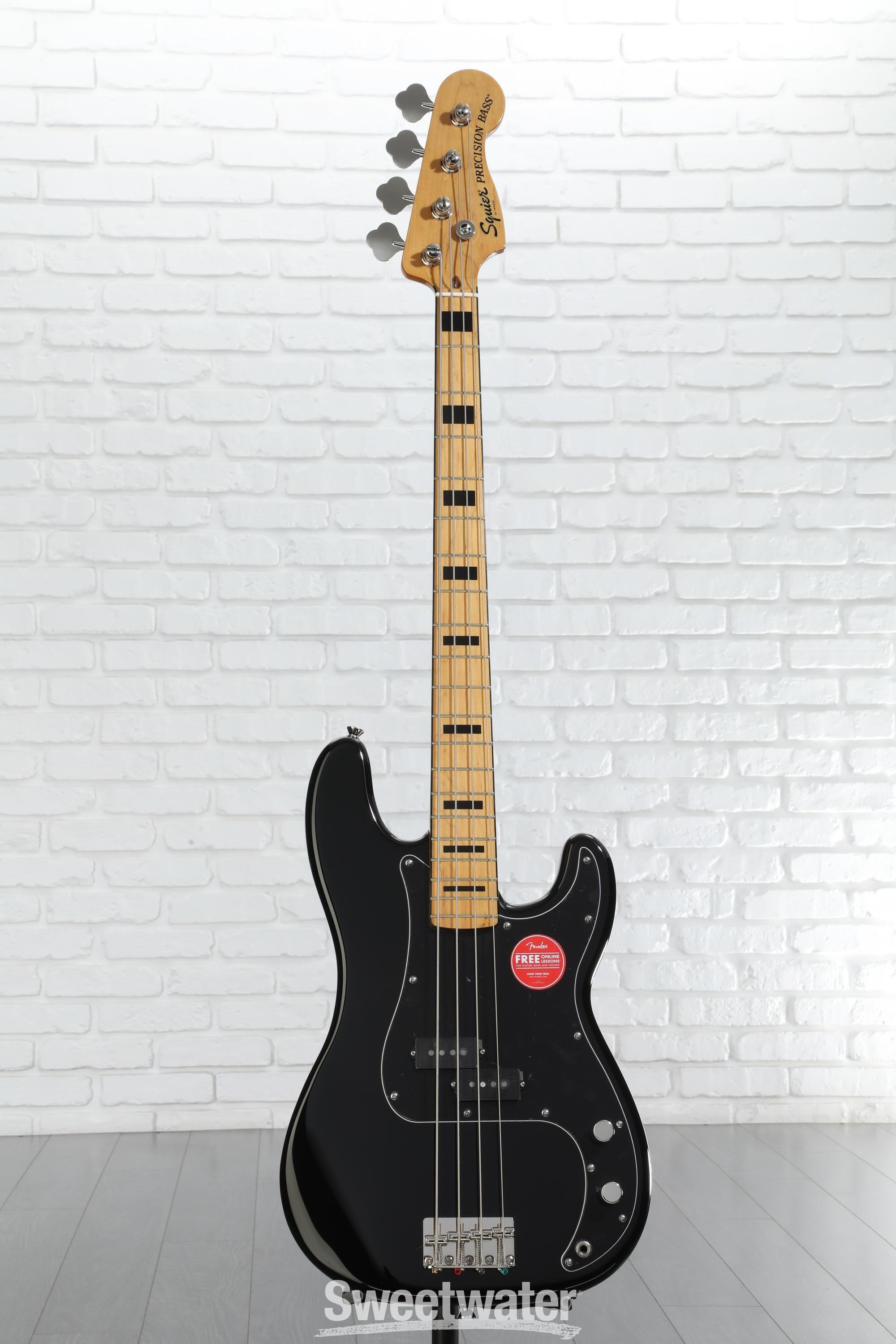 Squier Classic Vibe '70s Precision Bass - Black | Sweetwater