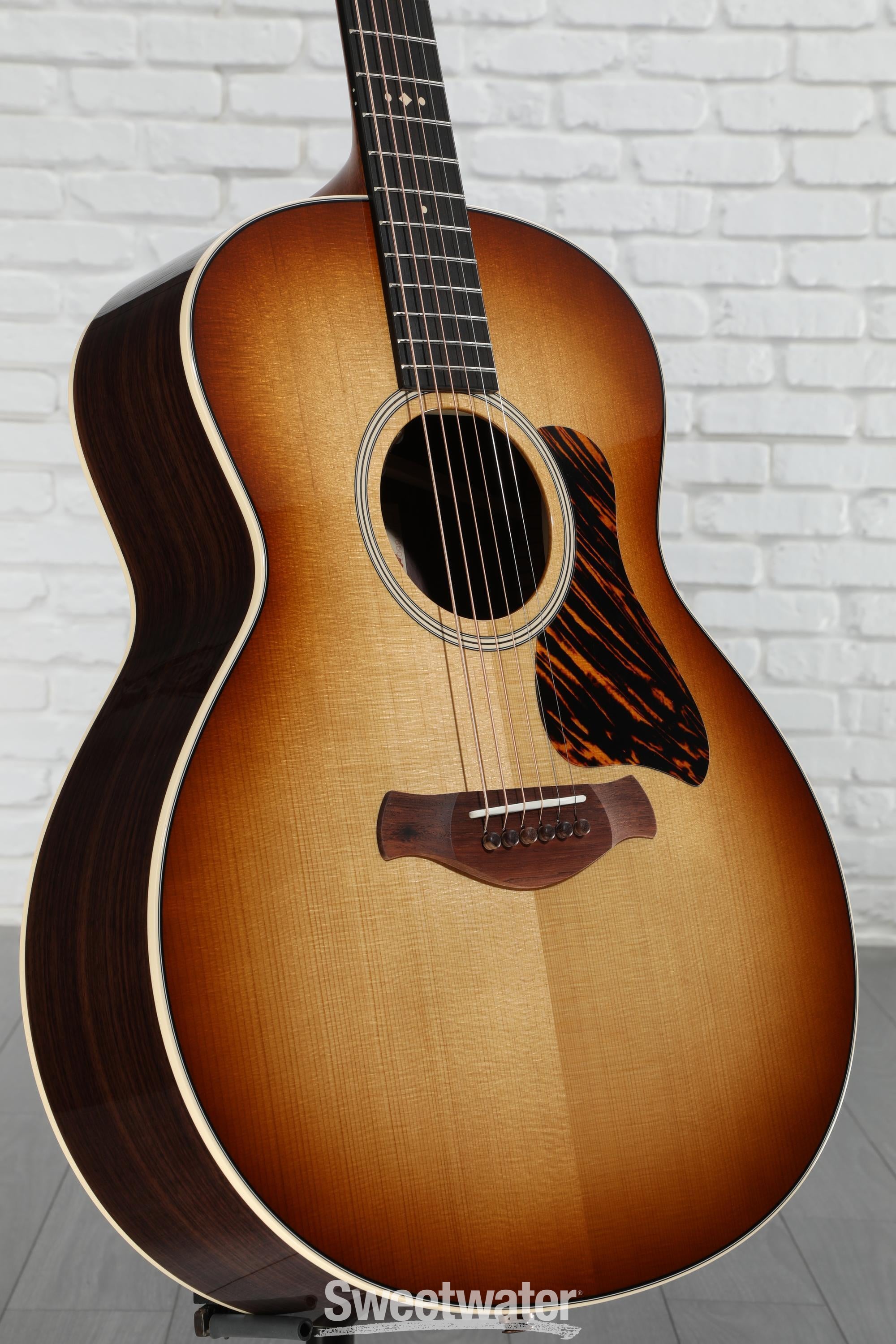 Photo of Taylor Gold Label 714e Acoustic-electric Guitar - Sunburst with Firestripe Pickguard