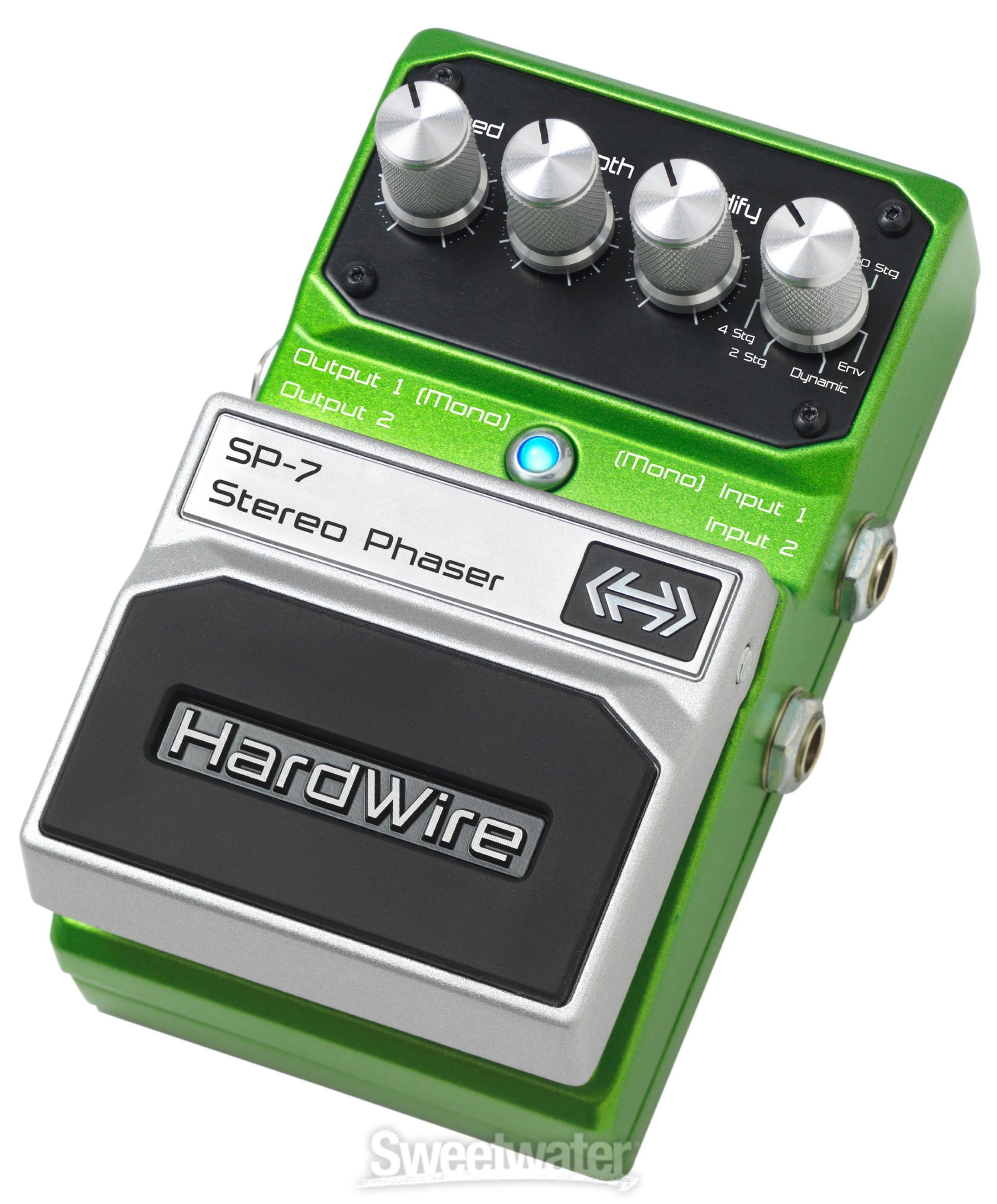 HardWire SP-7 Stereo Phaser Pedal | Sweetwater