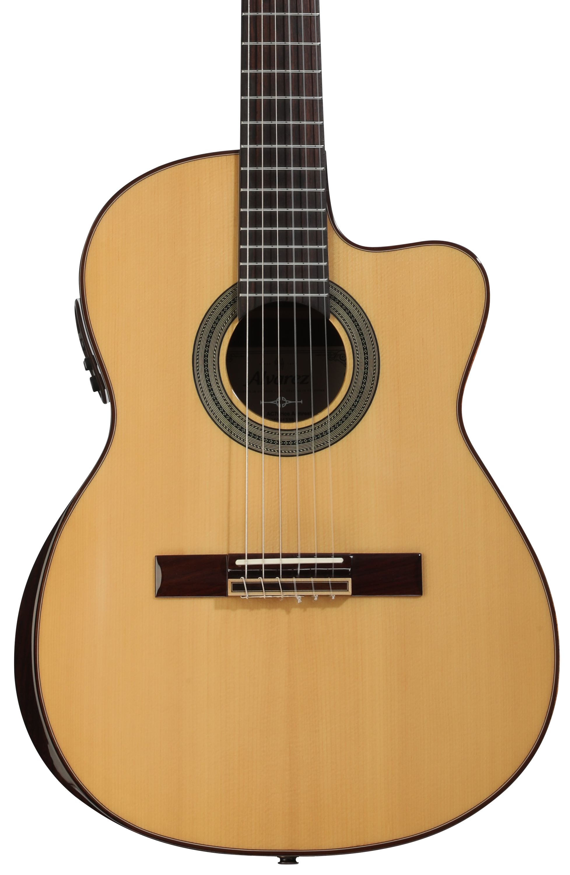 Alvarez AC70HCE Armrest Artist Series Classical Acoustic-electric