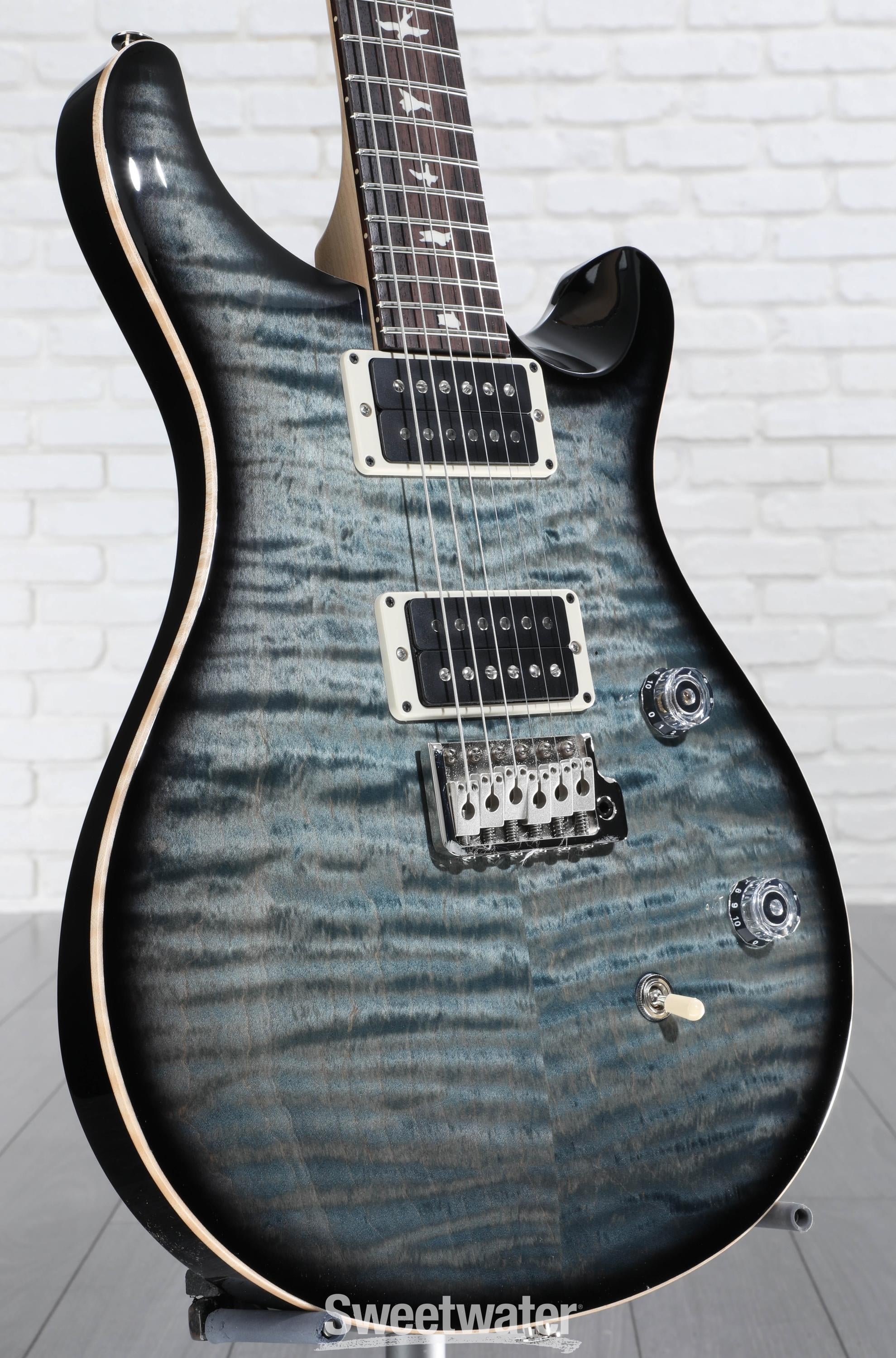 ギター PRS CE Custom 24 faded blue smokeburst PRS CE 24 Electric Guitar - Faded Blue Smokeburst | Sweetwater