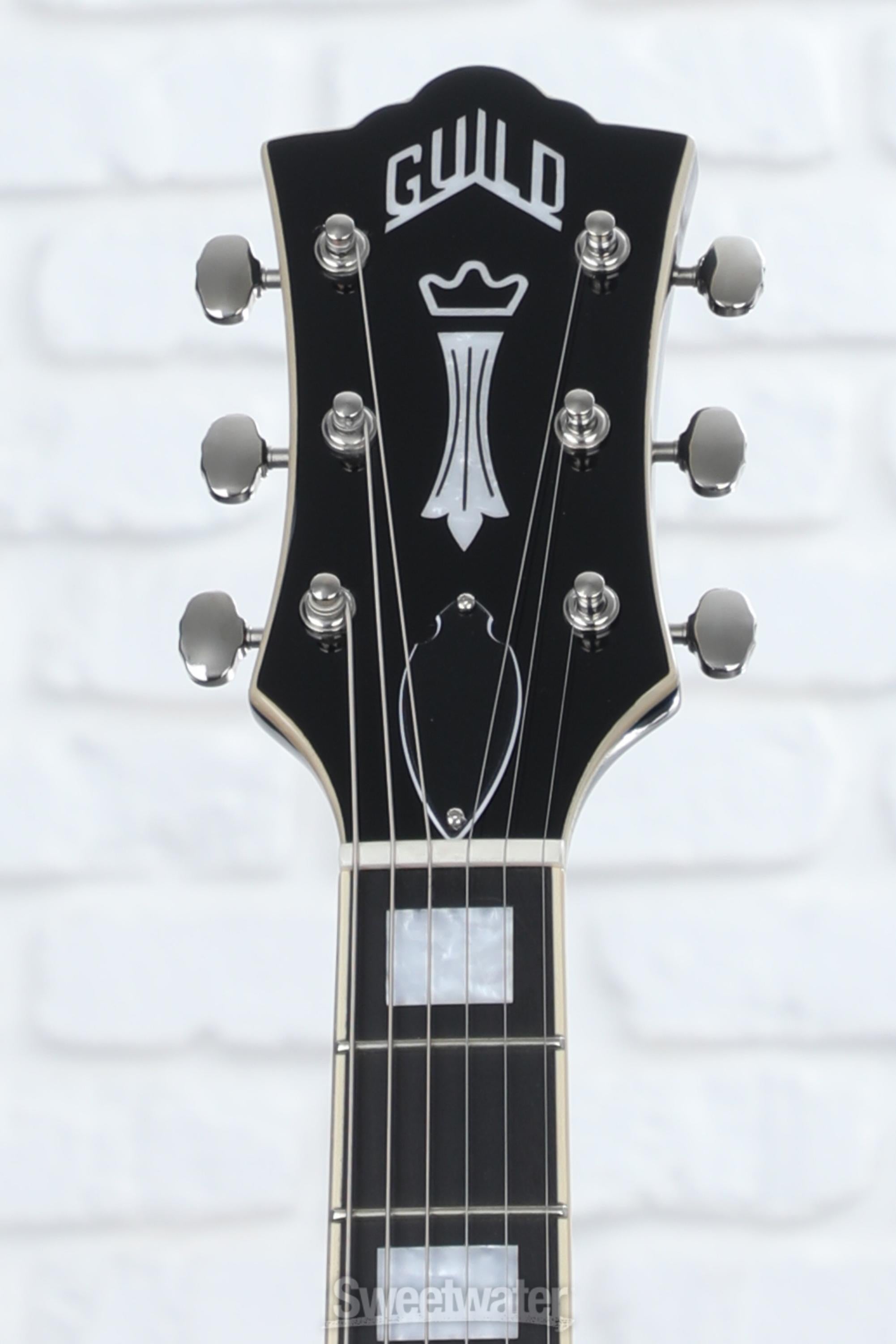 Guild S-100 Polara Deluxe Electric Guitar - Pacific Blue