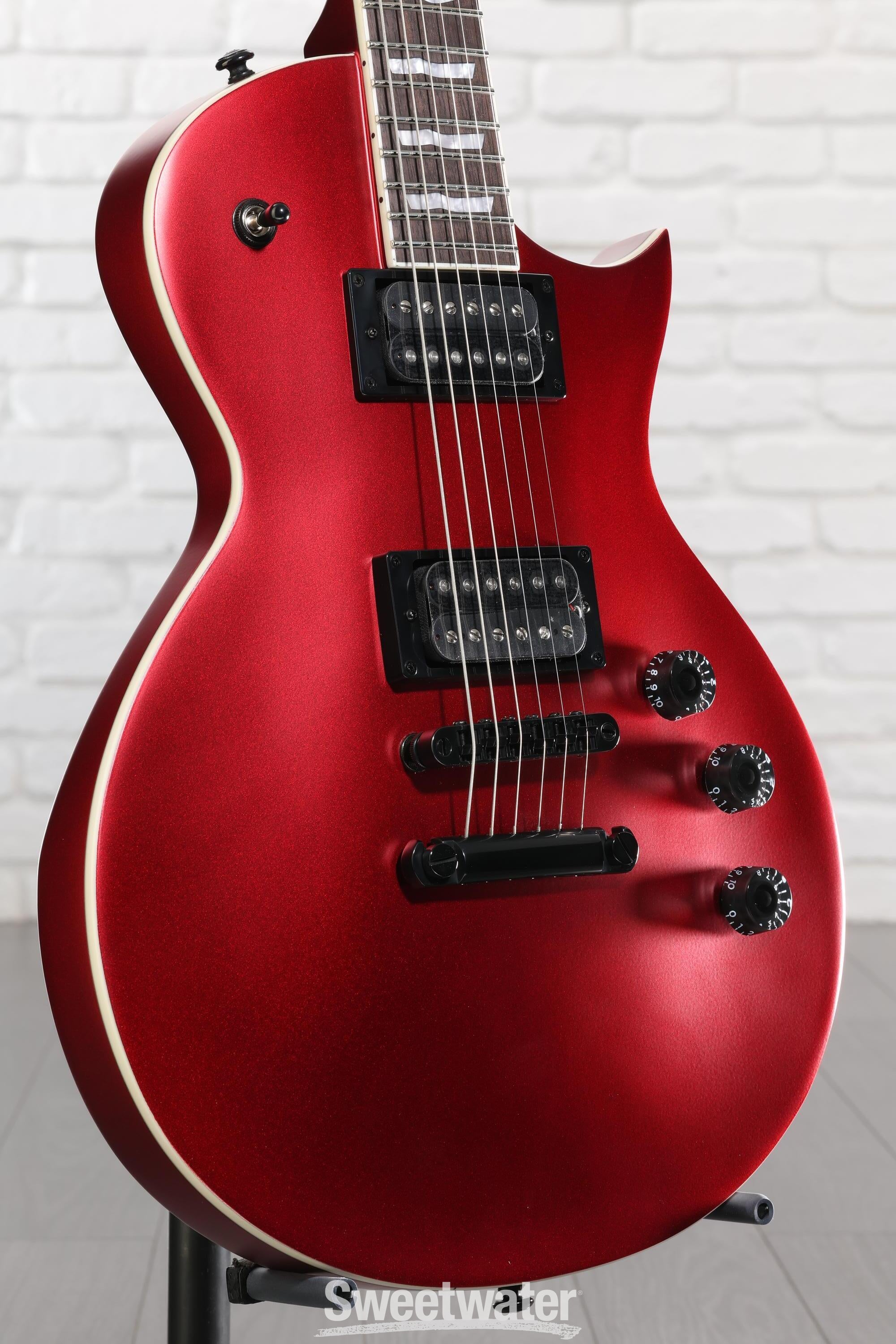 ESP LTD Eclipse EC-256 Electric Guitar - Candy Apple Red Satin