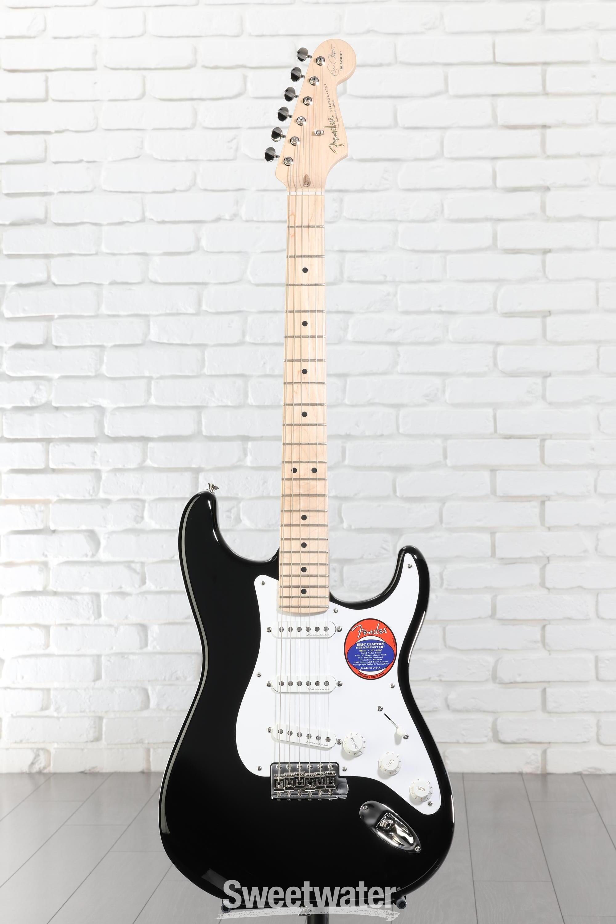 Fender Eric Clapton Stratocaster - Black with Maple Fingerboard