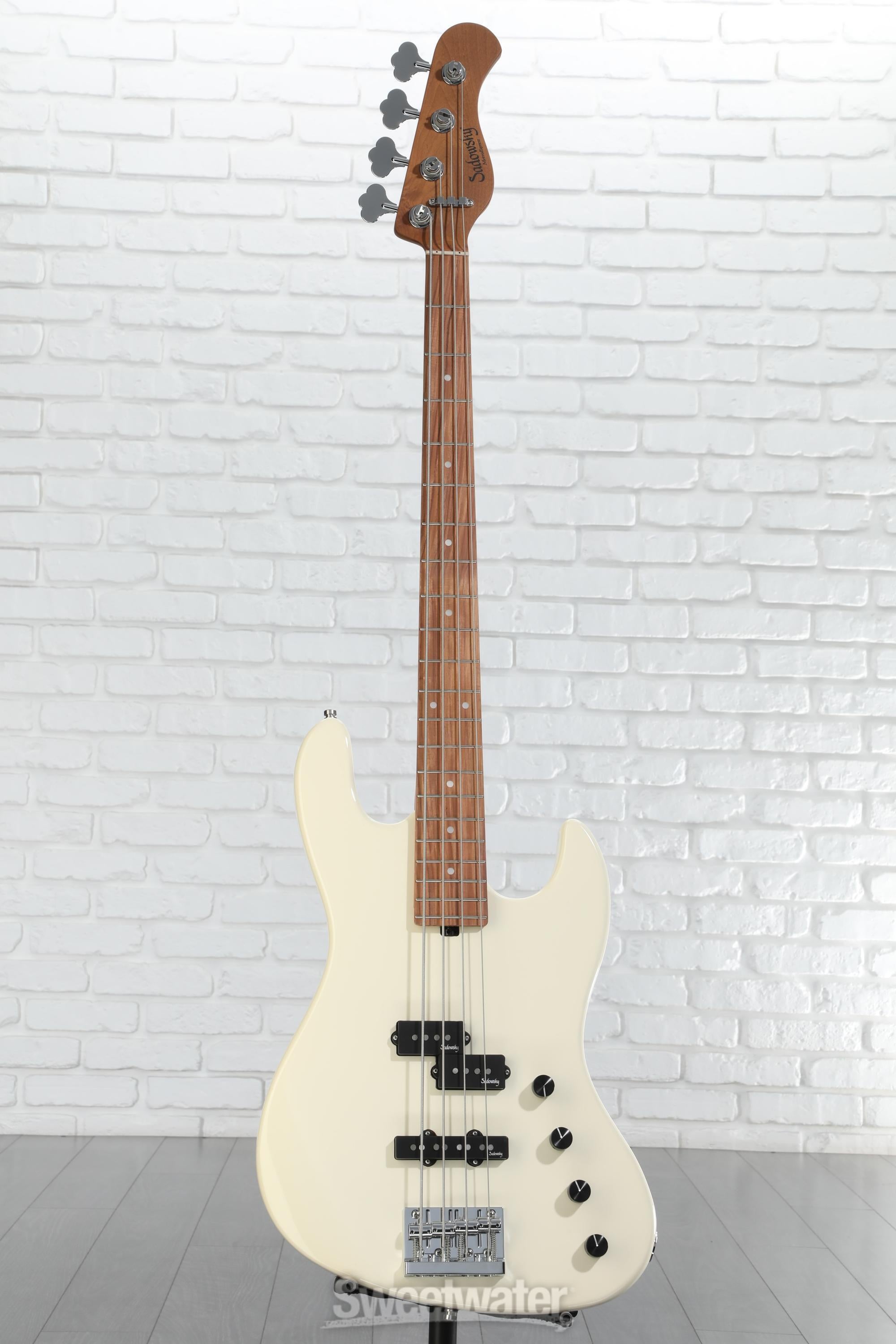 Sadowsky MetroExpress 21-fret Verdine White Artist Line Bass