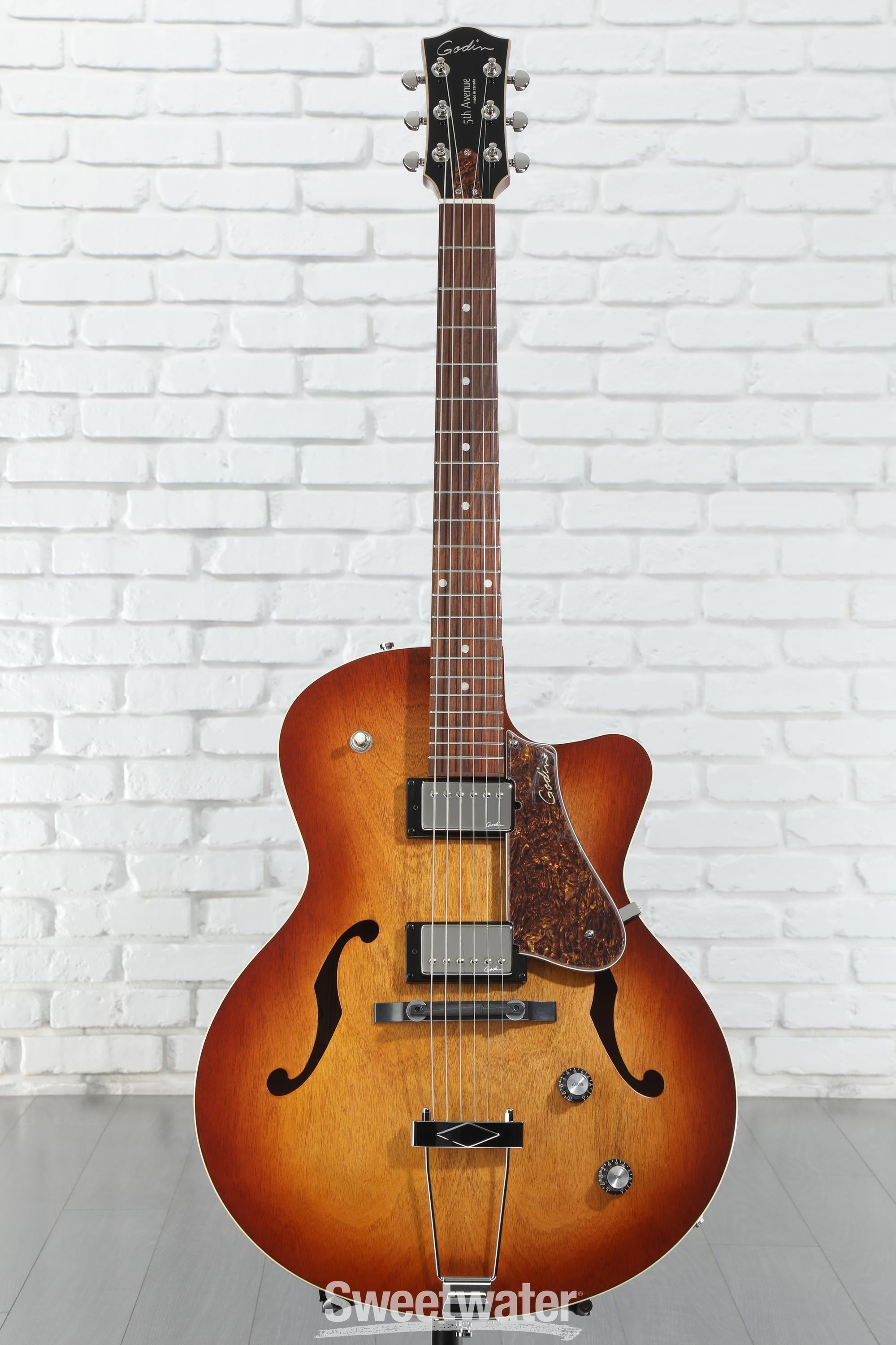 【国内配送】 Godin 5th Guitar Electric Hollowbody HB II Kingpin CW Avenue ギター
