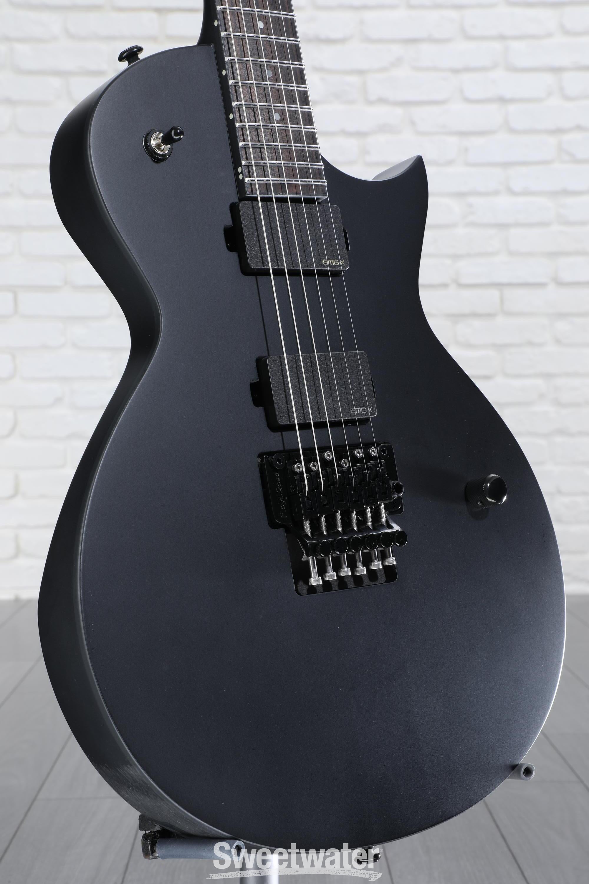 ESP LTD Mille Petrozza Eclipse EC-FR Electric Guitar - Black Satin