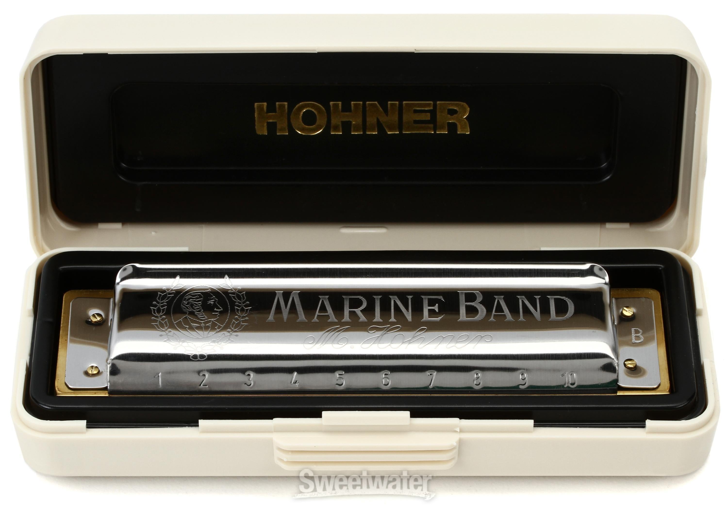 Hohner Marine Band 1896 Harmonica - Key of B