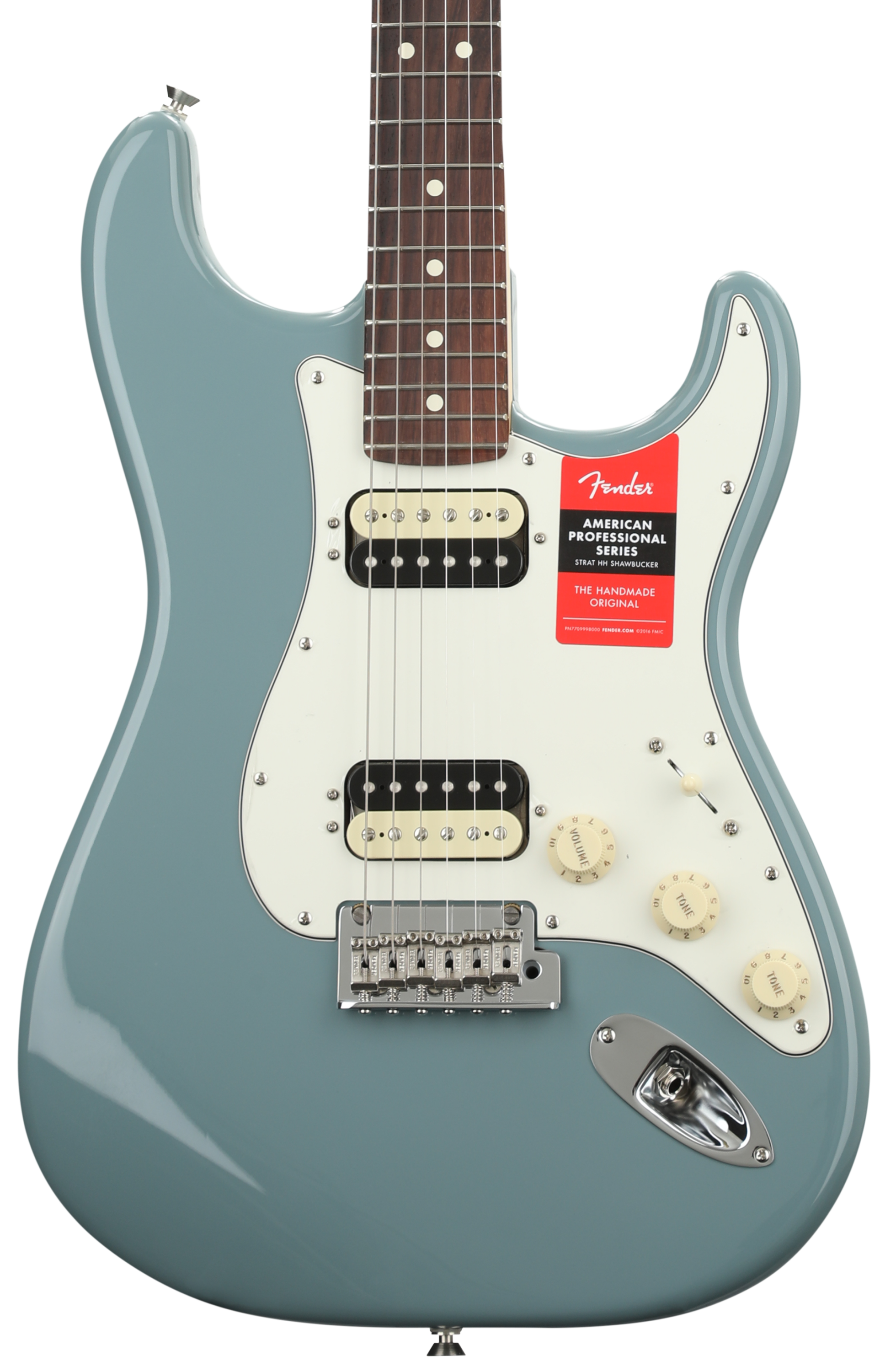 Fender American Professional HH Shawbucker Stratocaster - Sonic Gray with  Rosewood Fingerboard