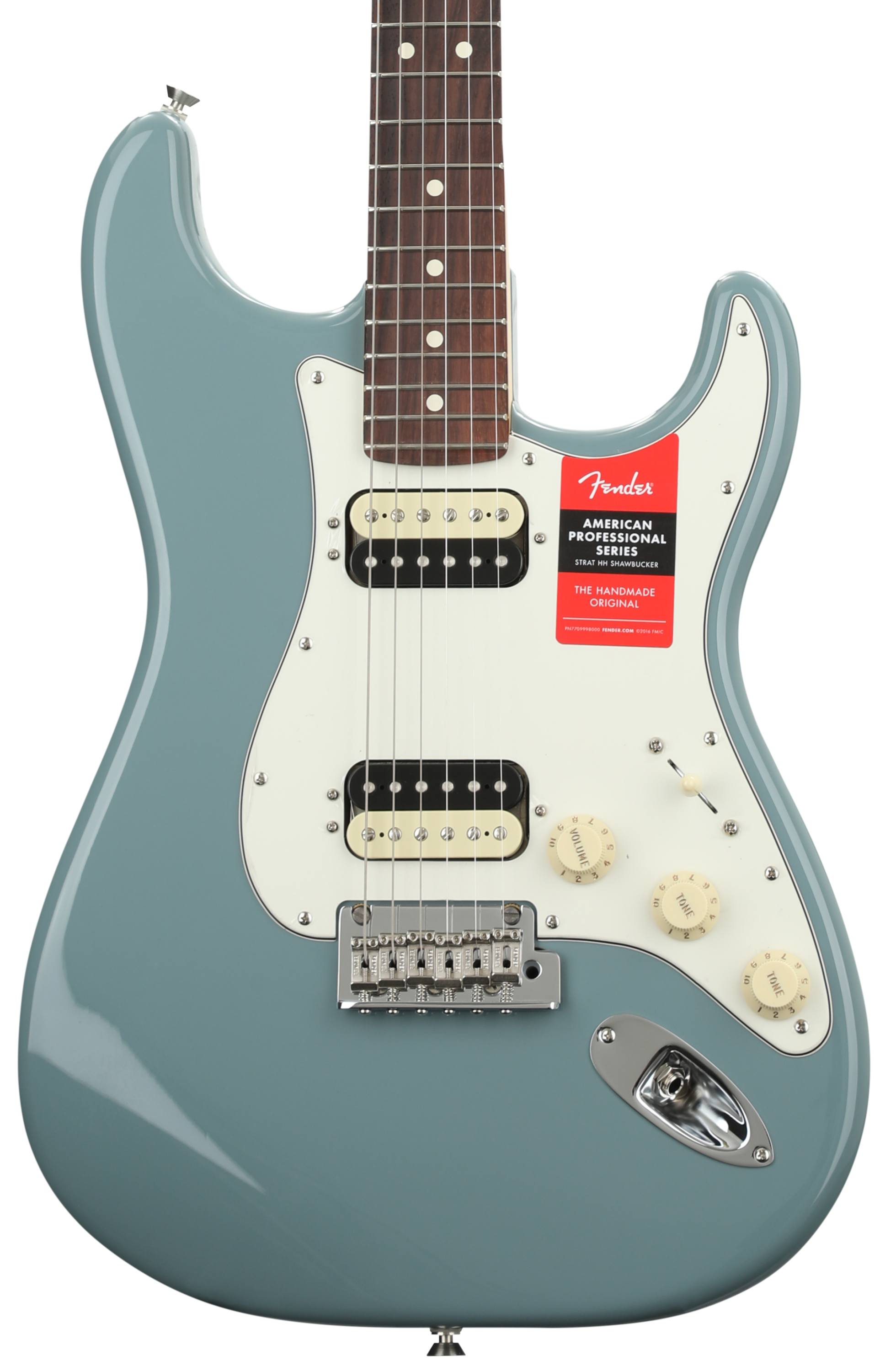 Fender American Professional HH Shawbucker Stratocaster - Sonic Gray with Rosewood Fingerboard