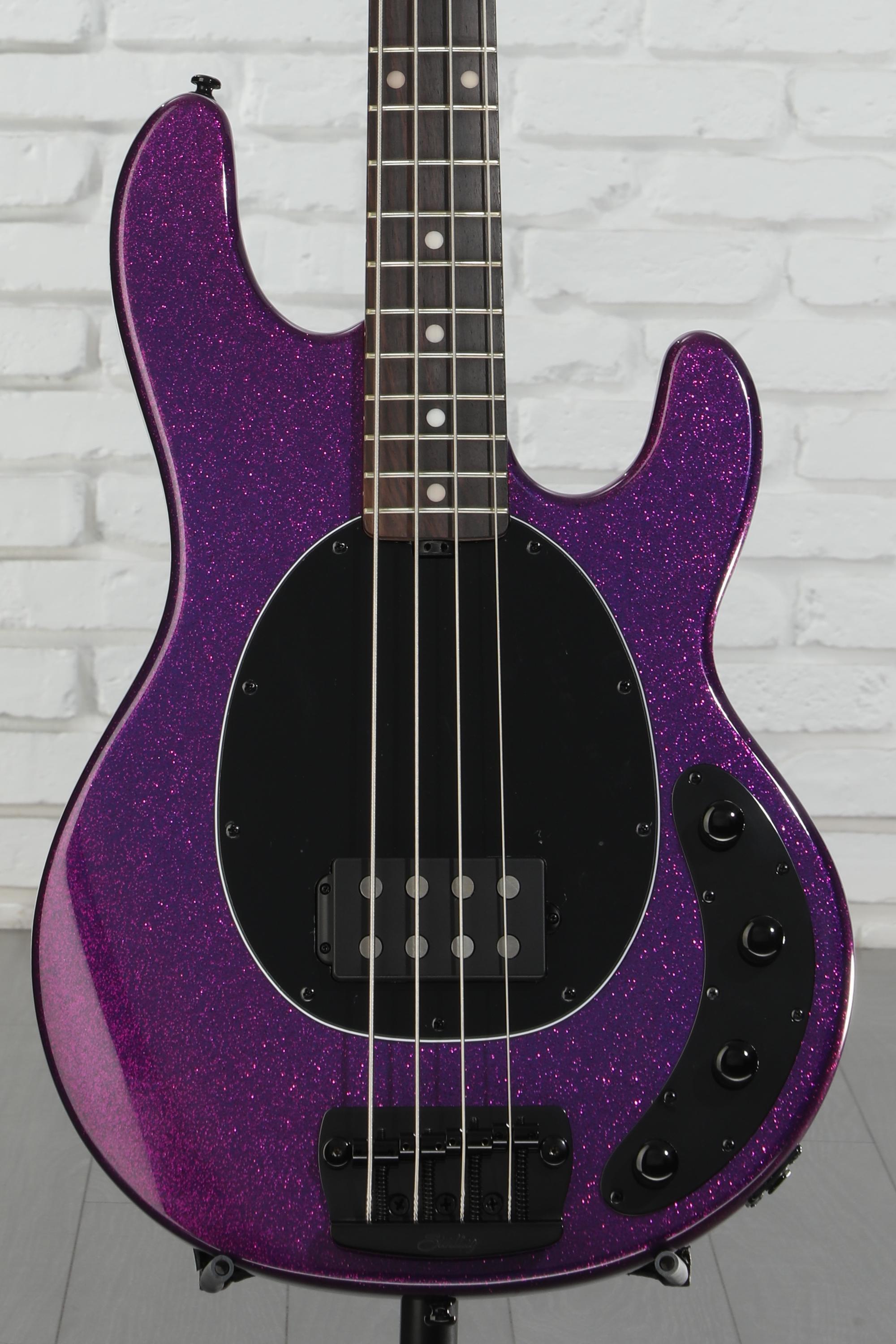 Sterling By Music Man StingRay RAY34 Bass Guitar - Purple