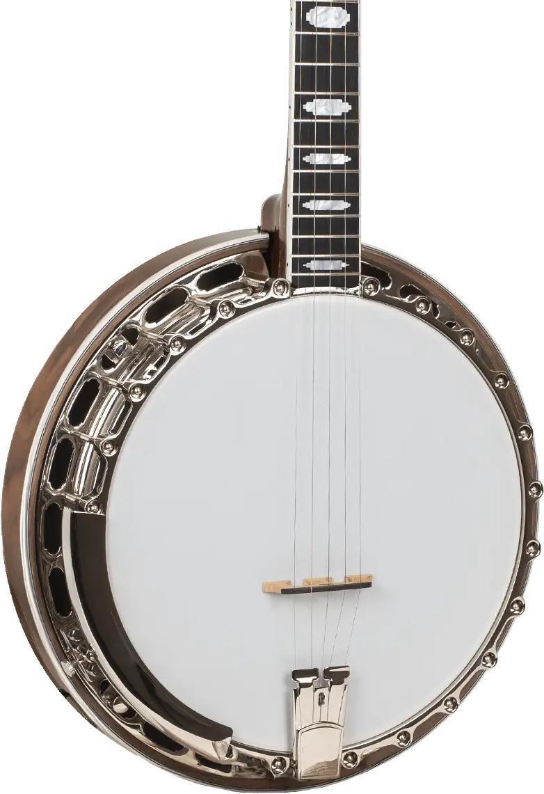 Photo of Gold Tone Mastertone OB-12 5-string Resonator Banjo - Vintage Brown