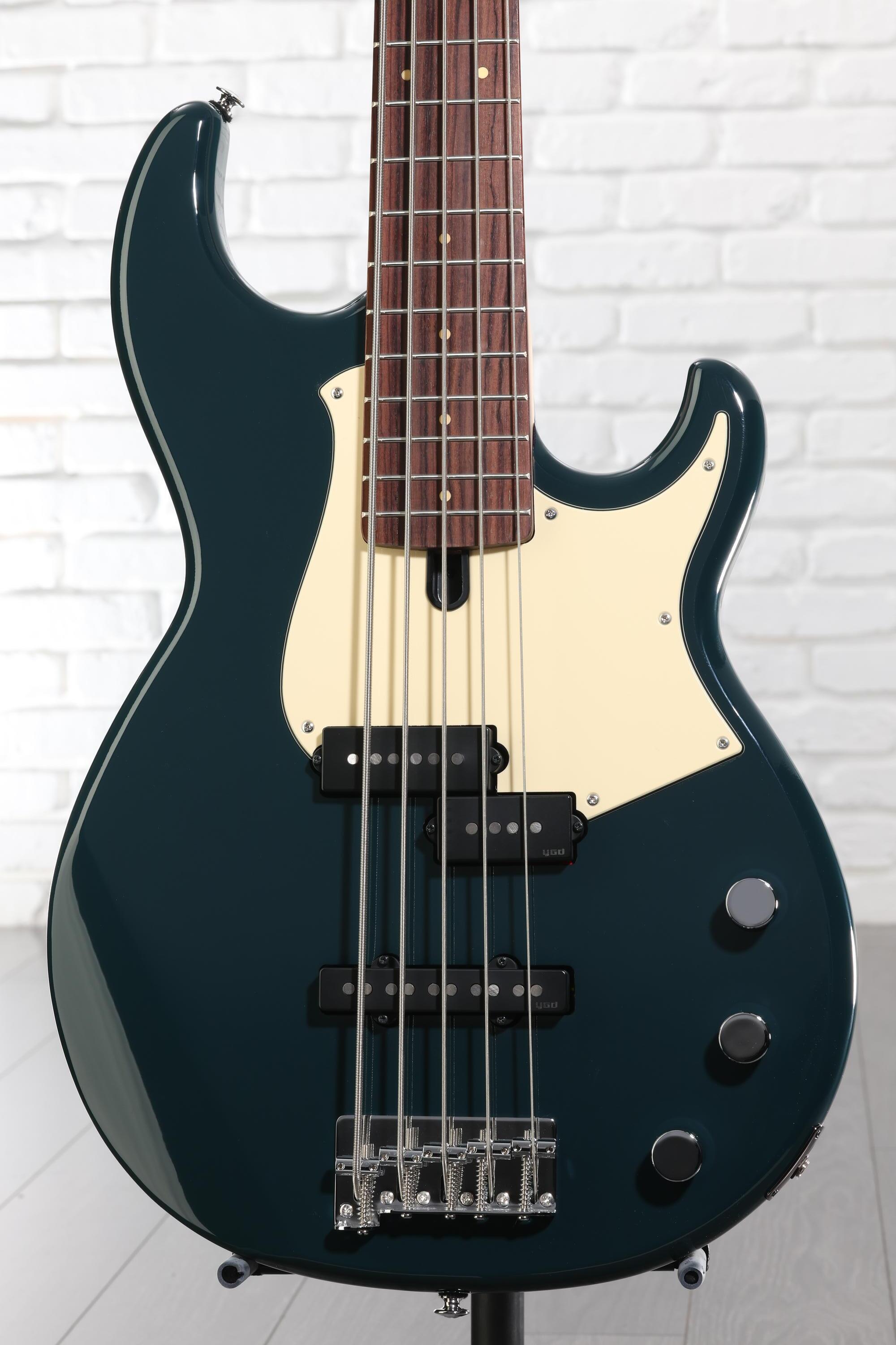 Yamaha BB435 5-string Bass Guitar - Teal Blue | Sweetwater