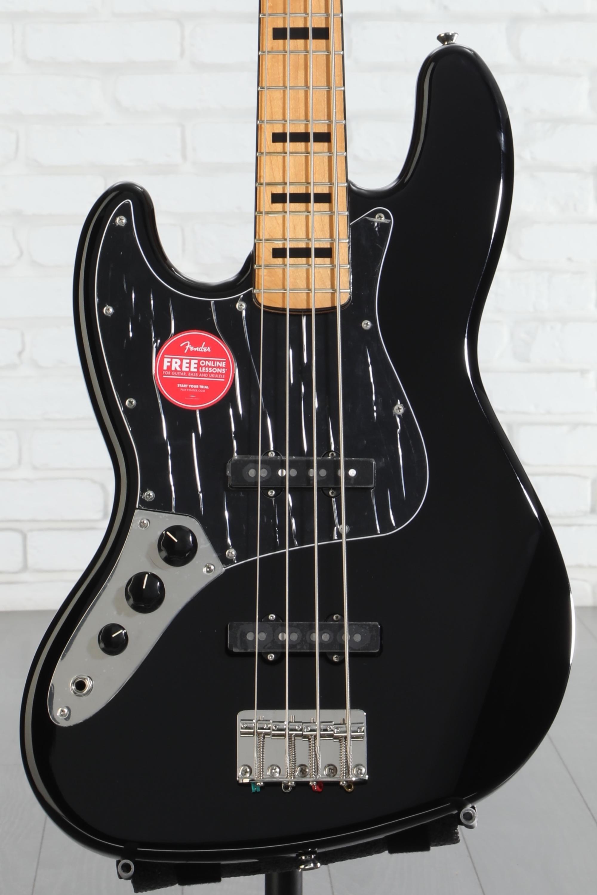 ベース SQUIER 70s Jazz Bass Left-Handed Squier Classic Vibe '70s Jazz Electric Bass, Left-Handed, Maple