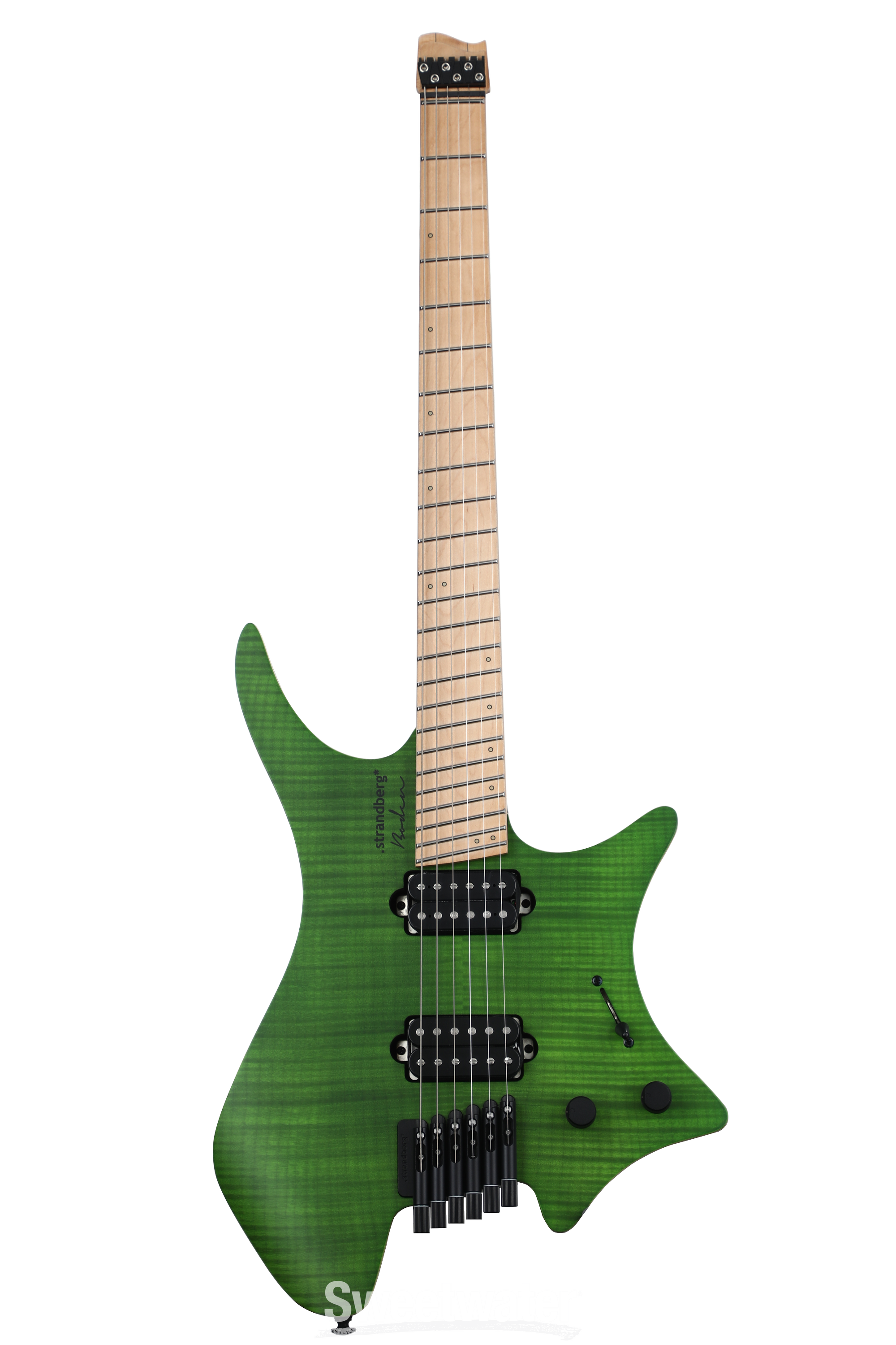 ギター Strandberg Original 6 TR green Strandberg Boden Standard NX 6 Electric Guitar - Trans Green