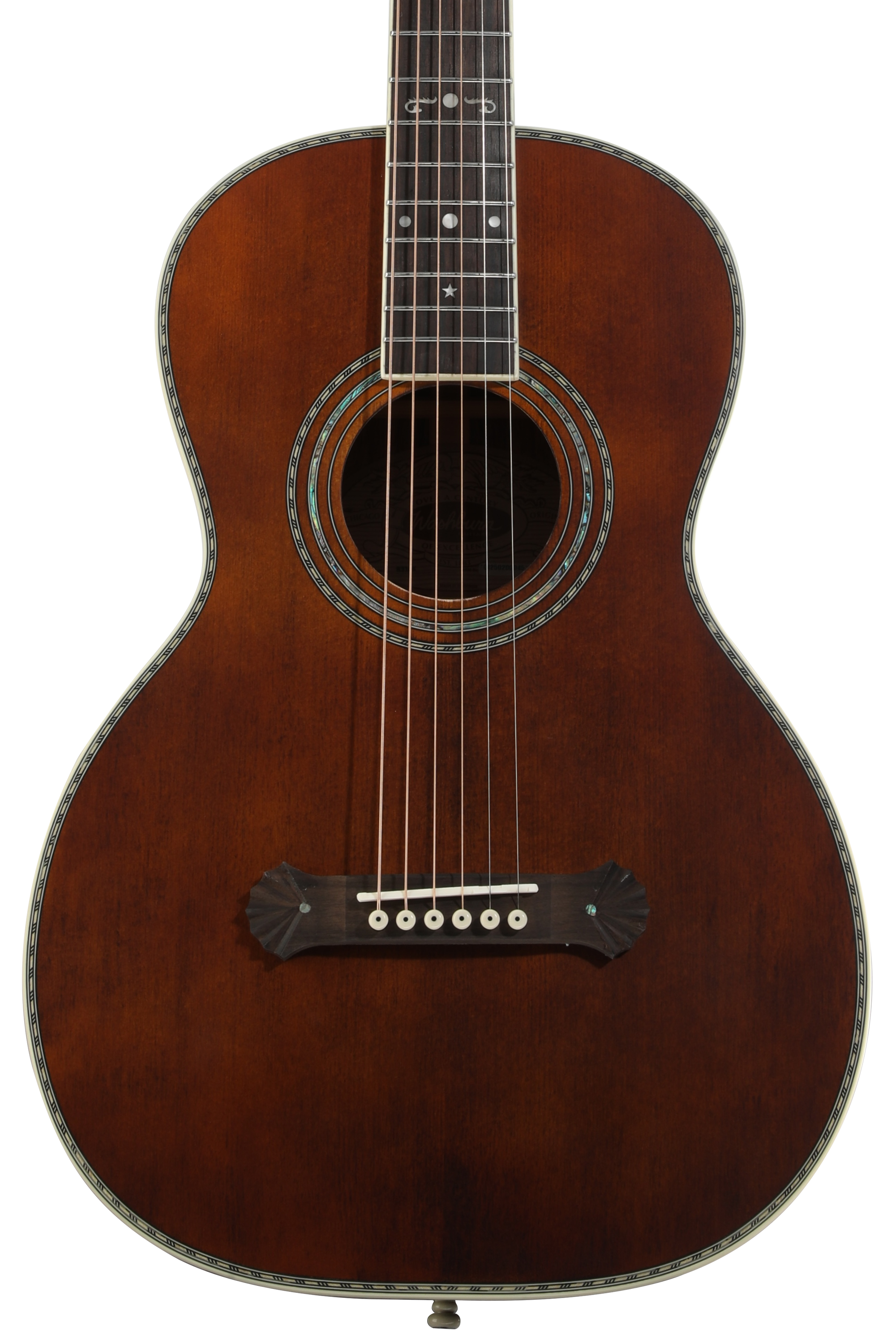 Washburn R314KK　アコースティックギター Washburn R310K Victorian Acoustic Guitar - Antique Brown Matte