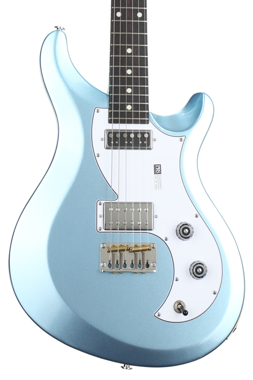 PRS S2 Vela Electric Guitar - Frost Blue Metallic | Sweetwater
