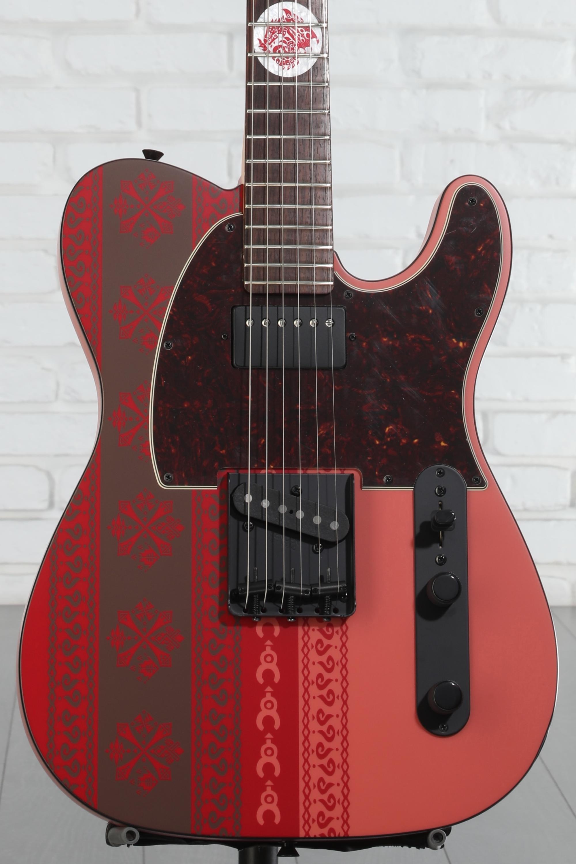 Fender Monster Hunter Telecaster Electric Guitar - Rathalos