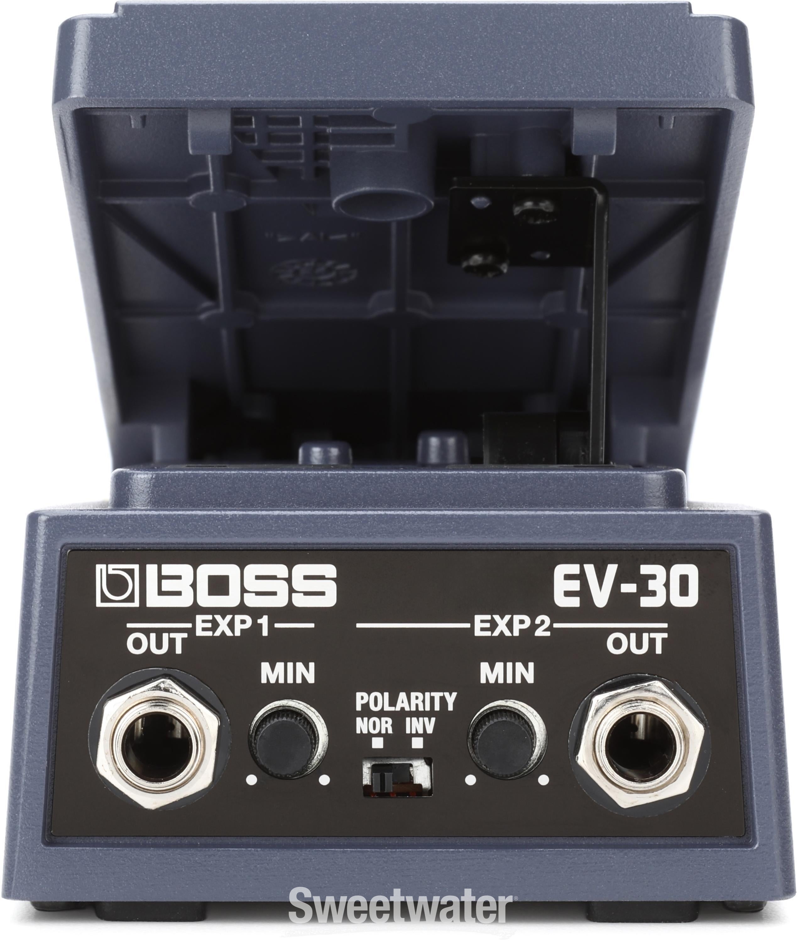 Boss EV-30 Dual Expression Pedal | Sweetwater