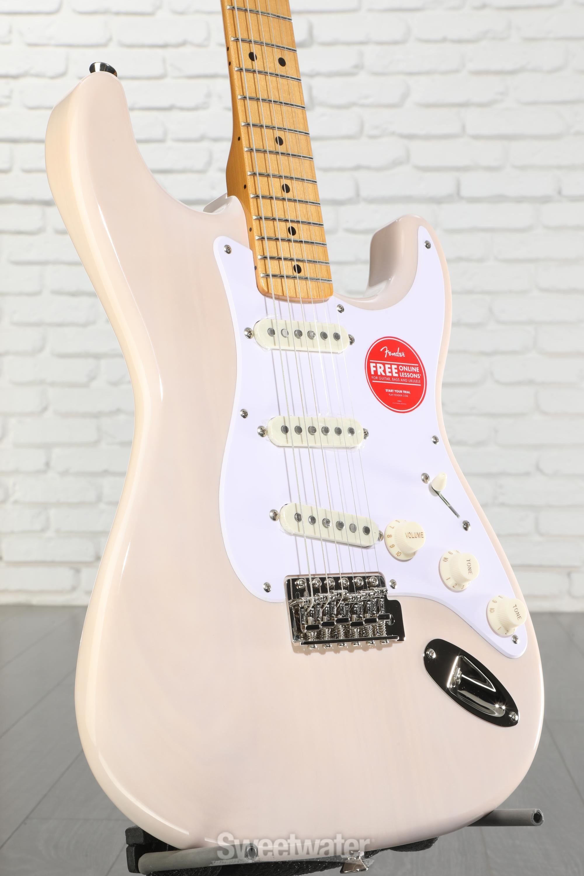 Squier Classic Vibe '50s Stratocaster - White Blonde | Sweetwater