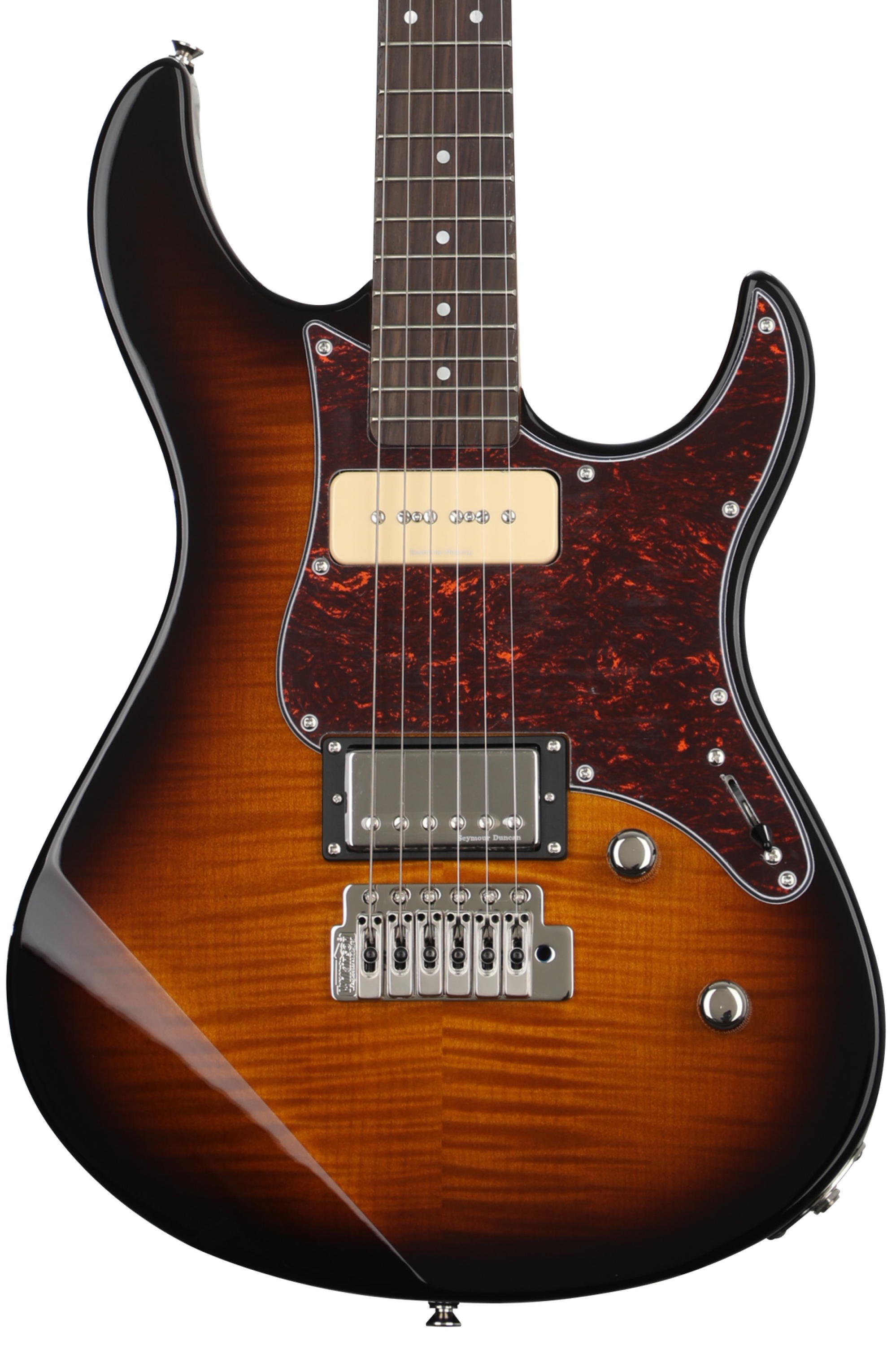 Yamaha PAC611VFM Pacifica Electric Guitar - Tobacco Brown Sunburst