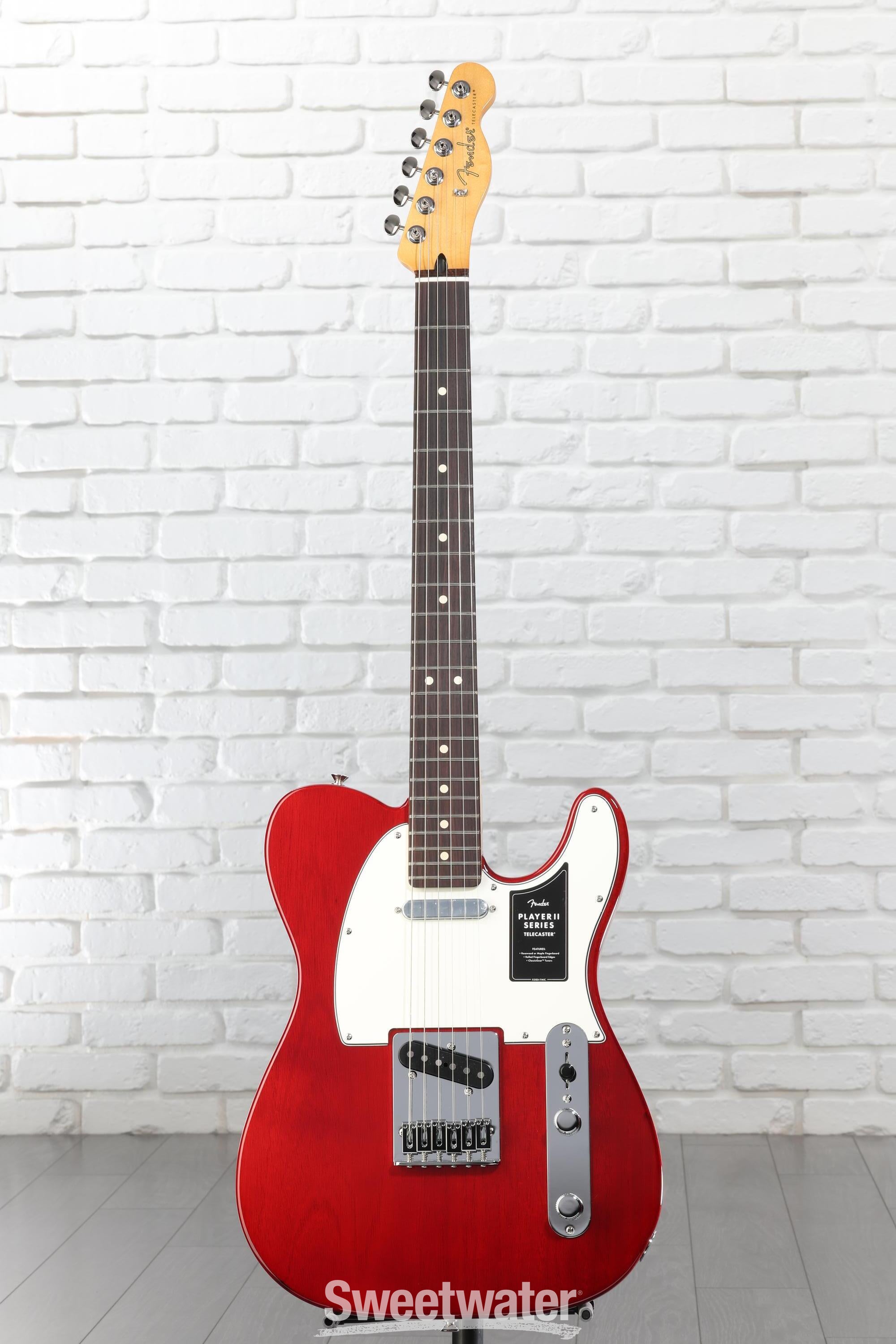 Fender Player II Telecaster Electric Guitar - Transparent Cherry