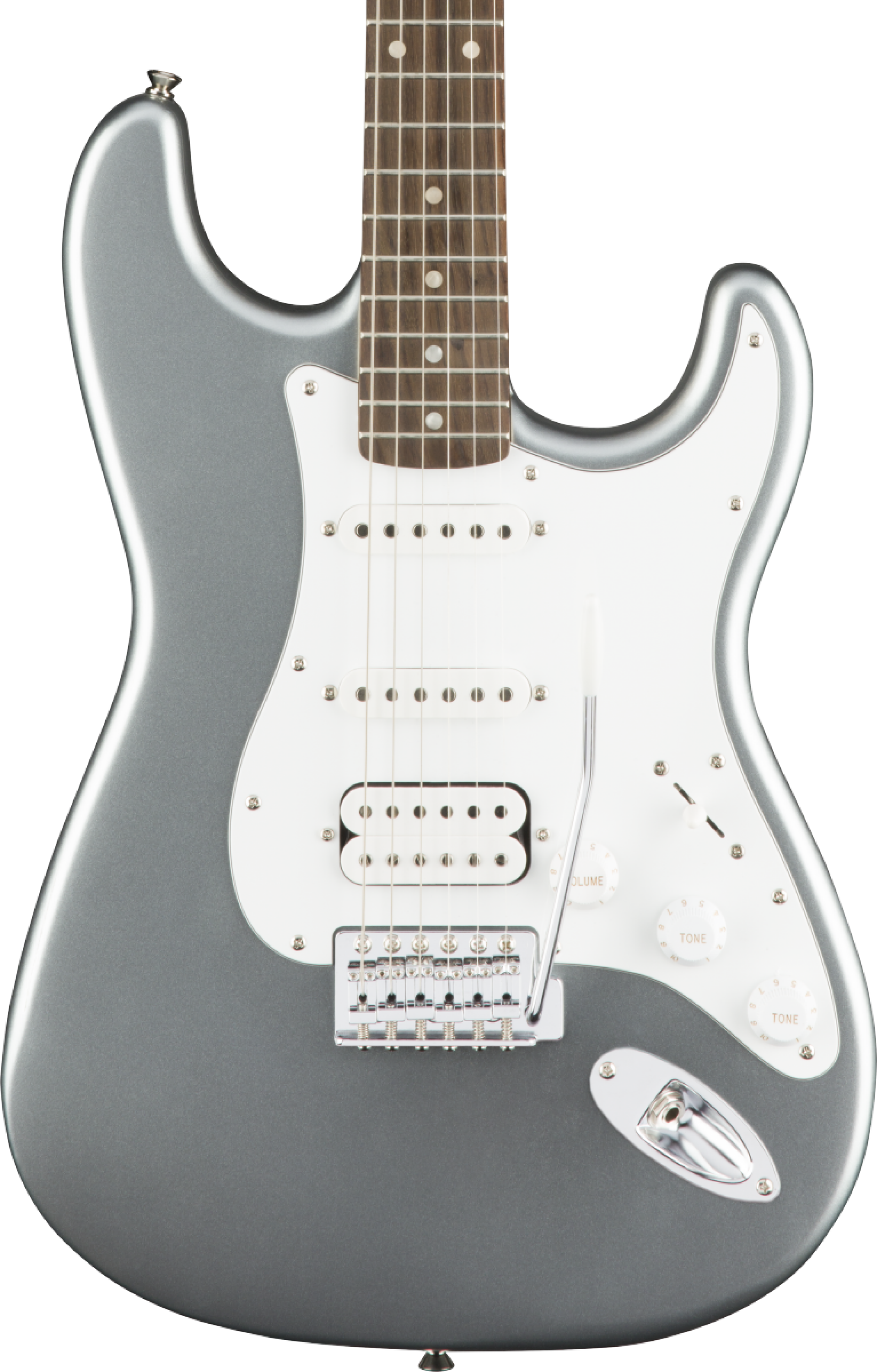 Squier Affinity Stratocaster HSS - Slick Silver with Indian Laurel