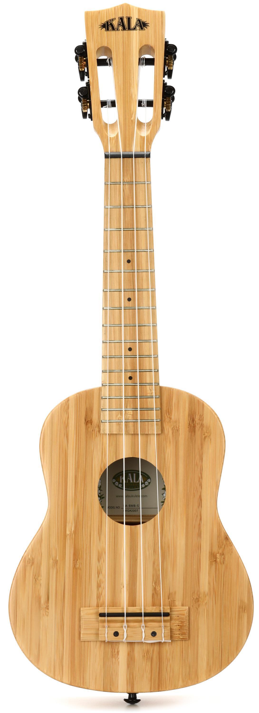 Kala KA-BMB-S Soprano Ukulele - Solid Bamboo