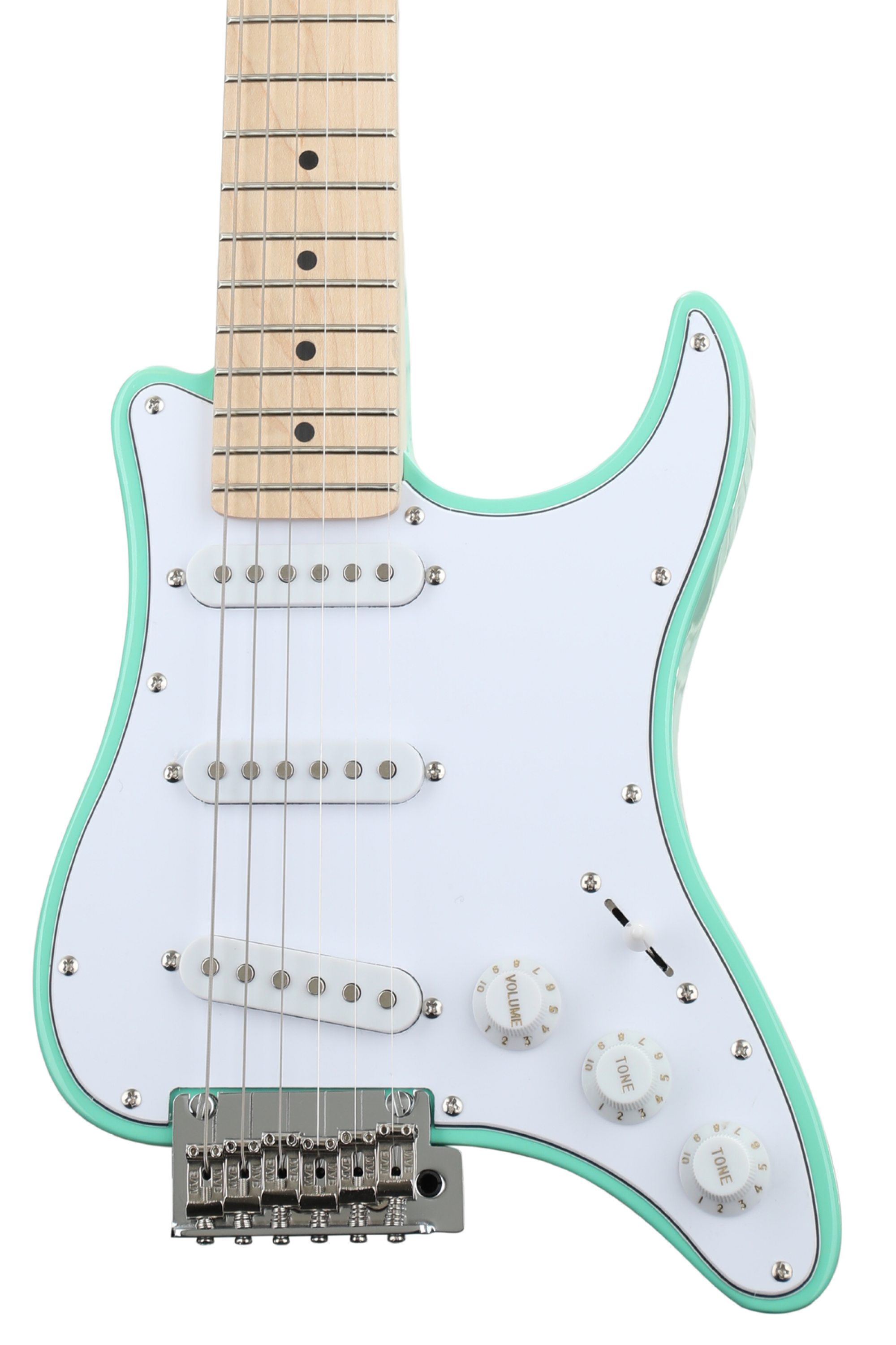 Traveler Guitar Travelcaster Deluxe - Surf Green | Sweetwater