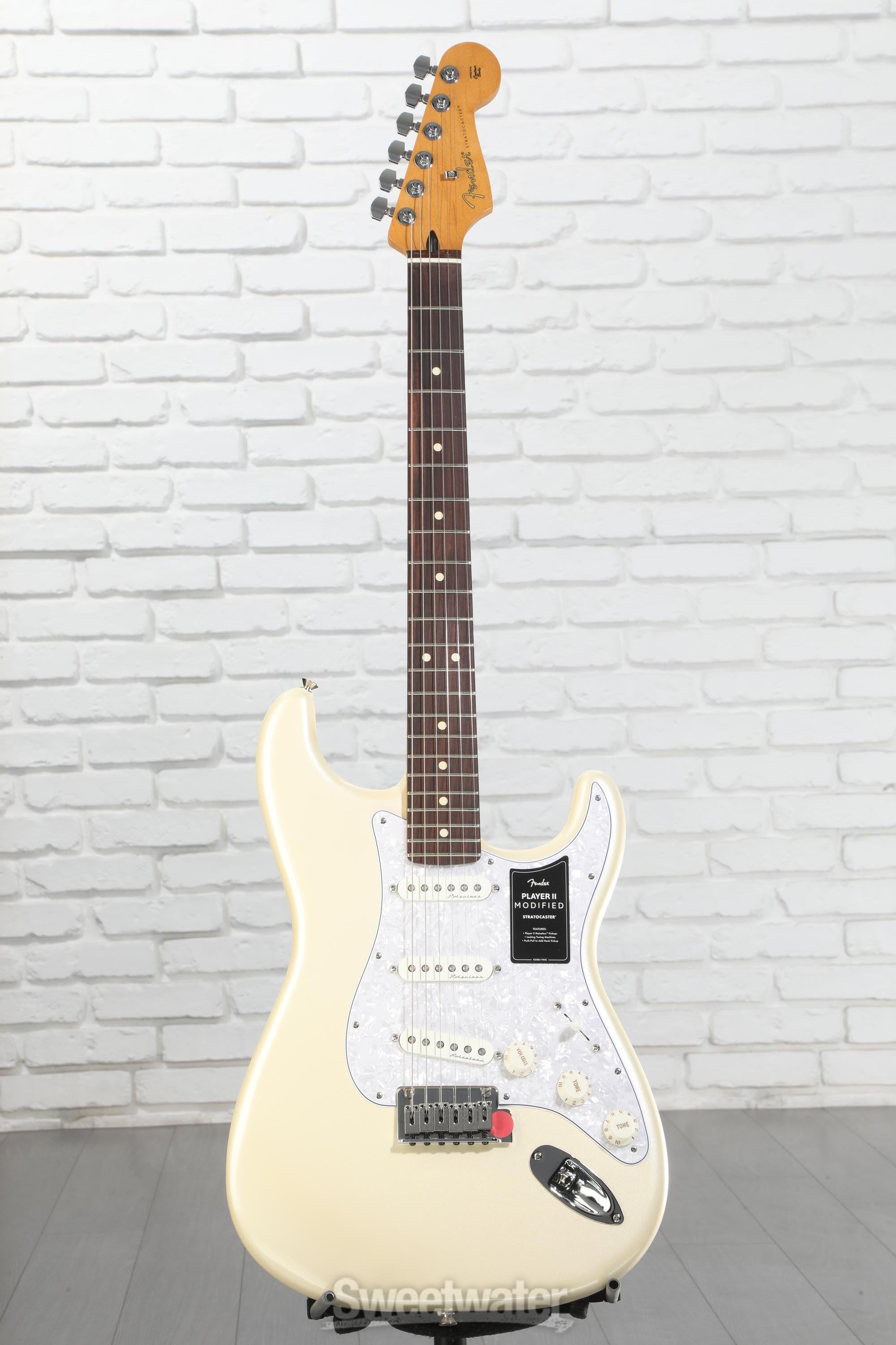 Fender Player II Modified Stratocaster Electric Guitar - Olympic