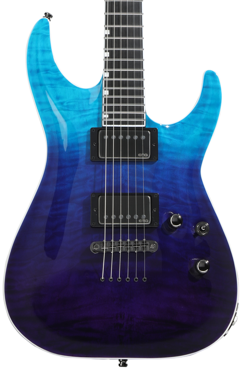 ESP E-II Horizon NT-II Electric Guitar - Blue Purple Fade