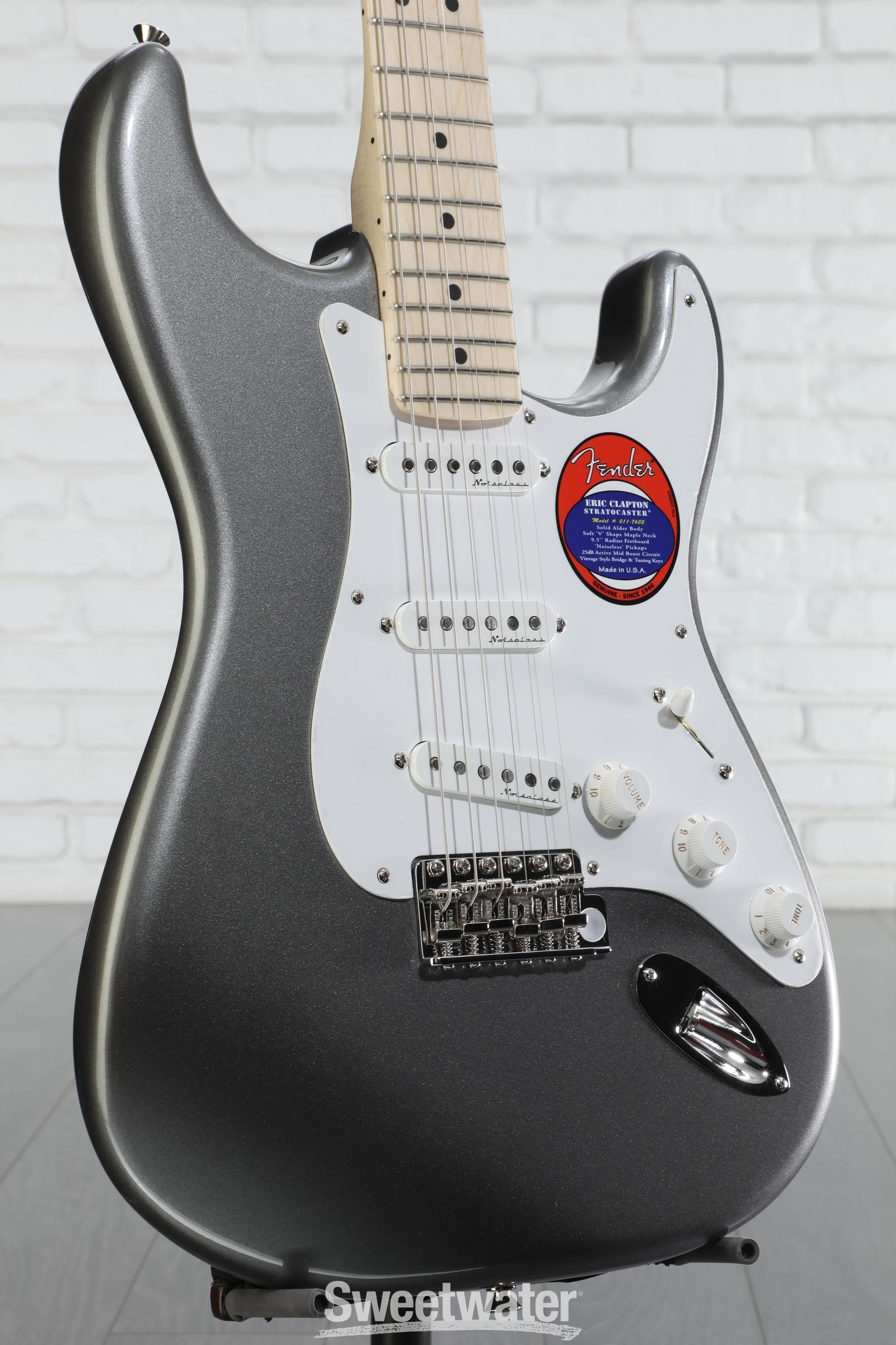 ギター Fender Eric Clapton Stratocaster Pewter Eric Clapton Stratocaster: Buy at The Music Emporium