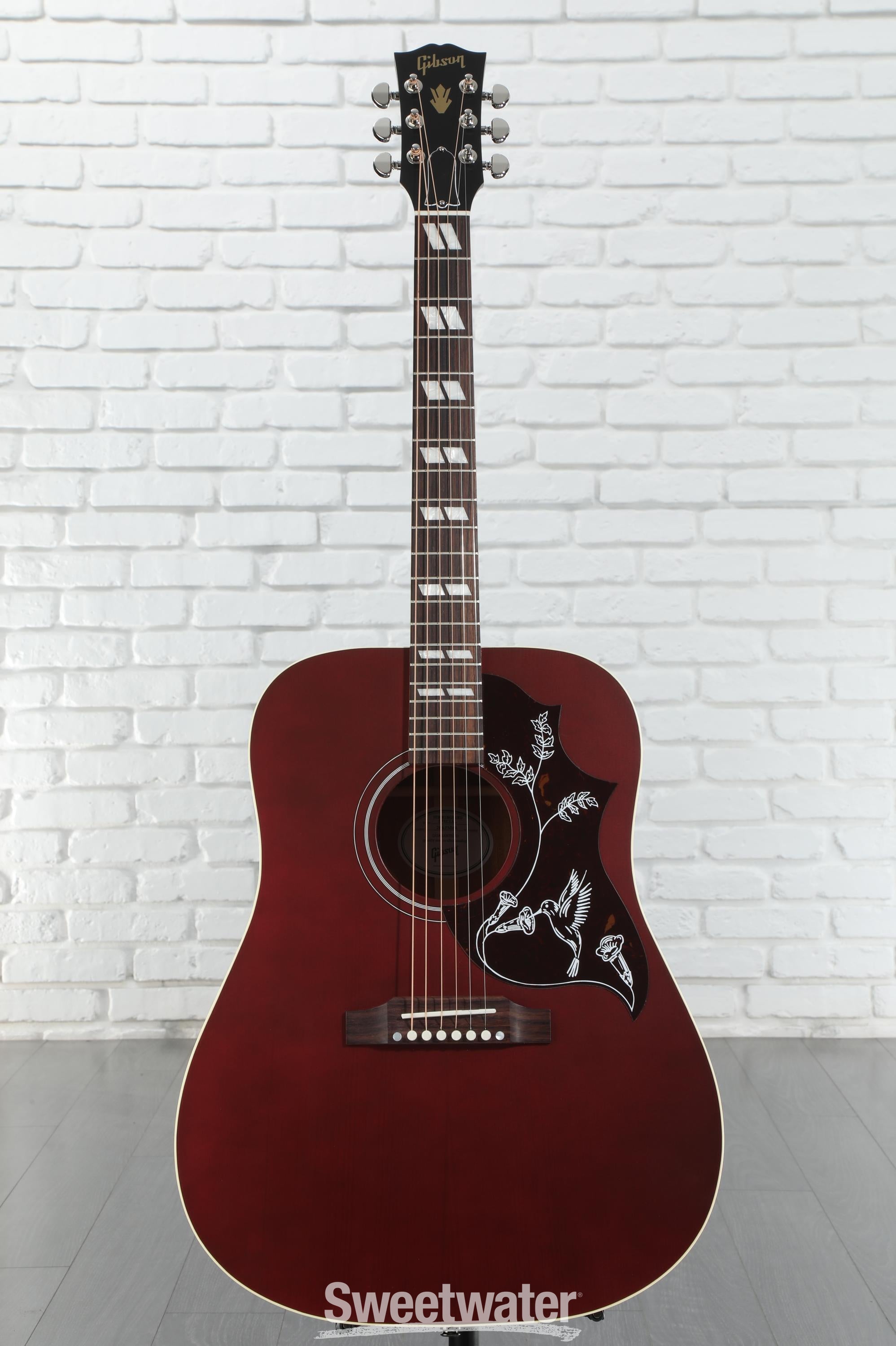 Gibson Acoustic Hummingbird Special Acoustic-electric Guitar - Wine Red