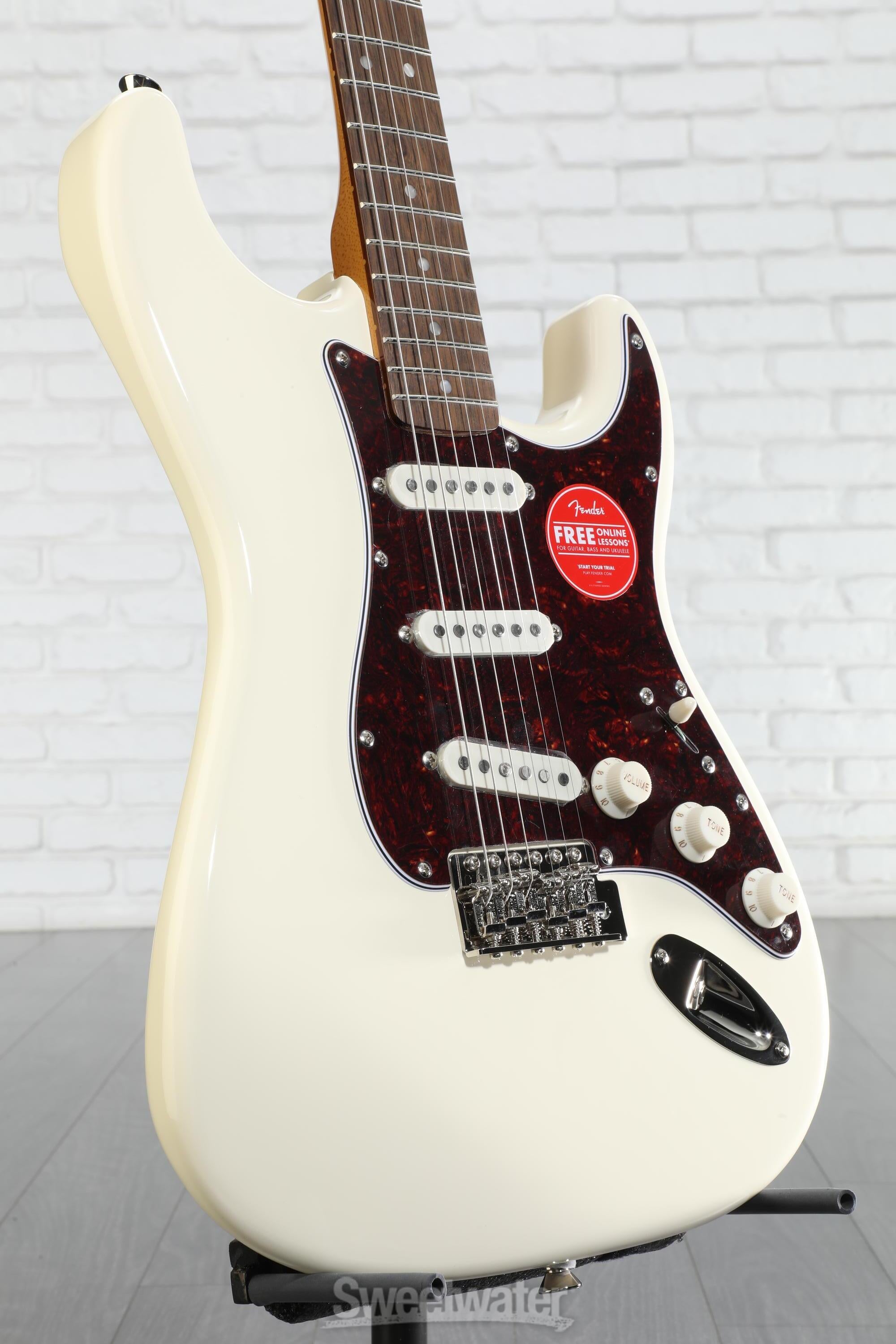 Squier Classic Vibe '70s Stratocaster - Olympic White | Sweetwater