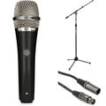 Photo of Telefunken M80 Supercardioid Dynamic Microphone Bundle with Stand and Cable