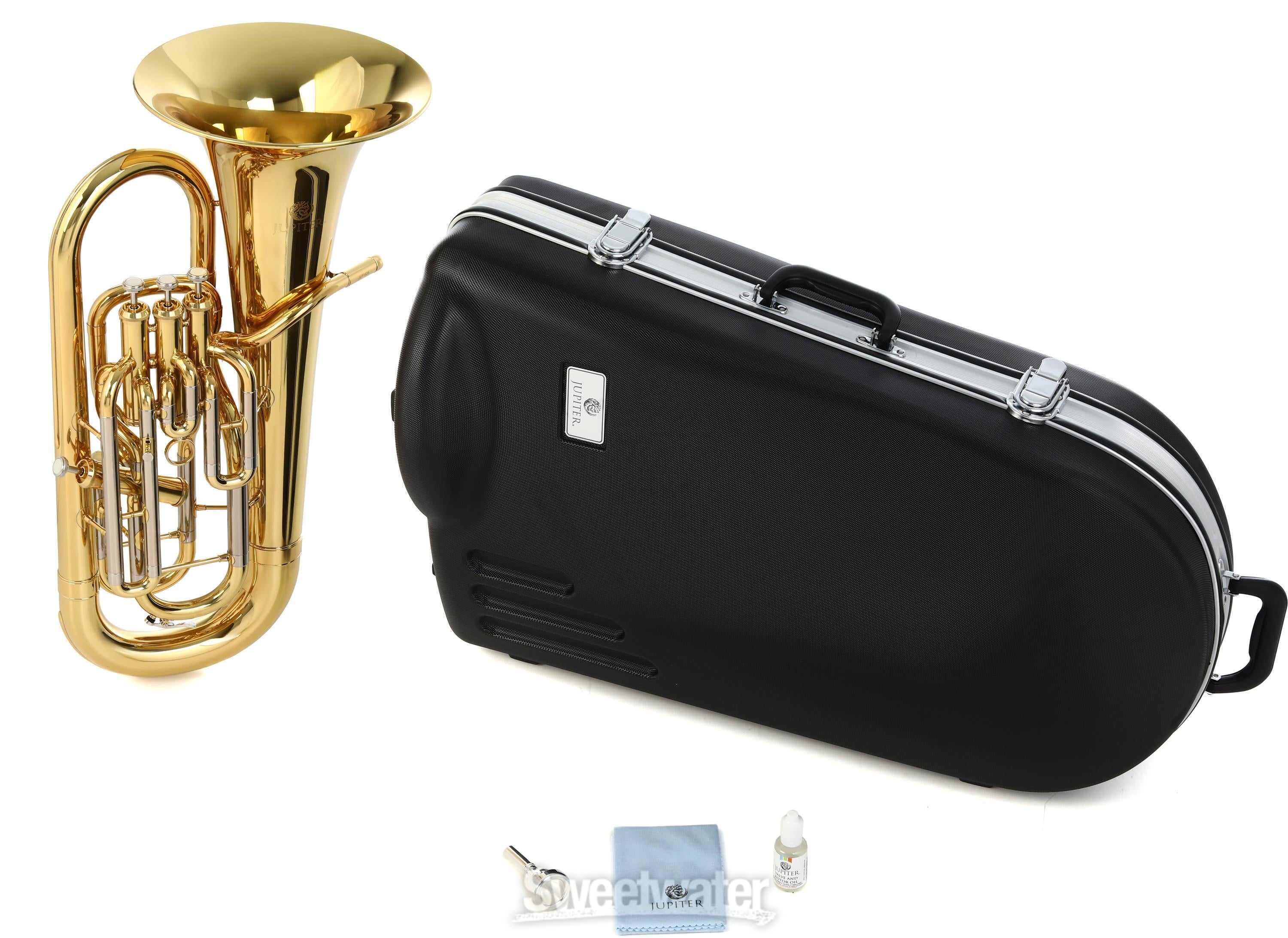 Jupiter JEP1025 Intermediate 4-valve Euphonium - Clear