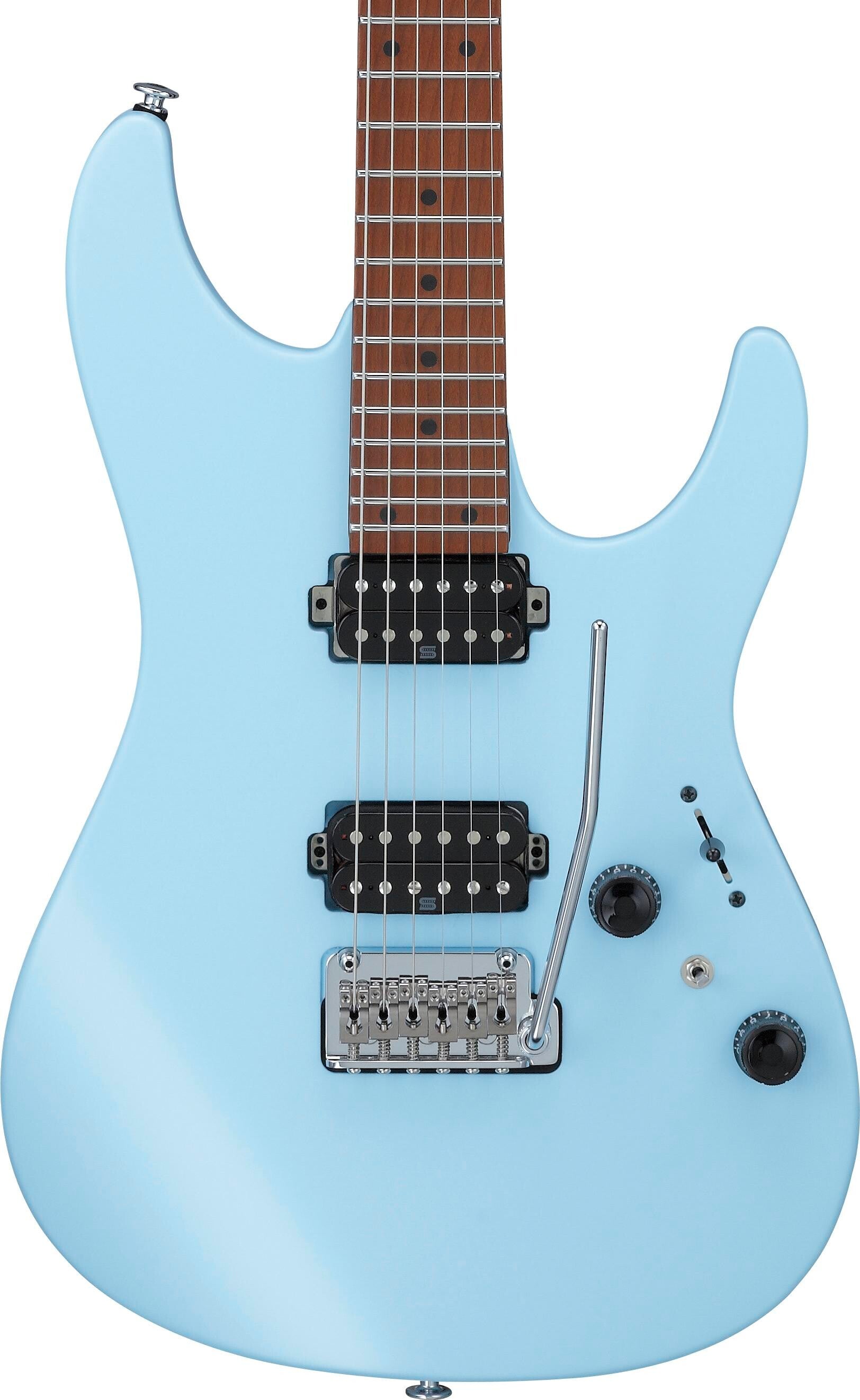 Ibanez Prestige AZ2402 Electric Guitar - Seafoam Blue Flat, Sweetwater USA  Exclusive