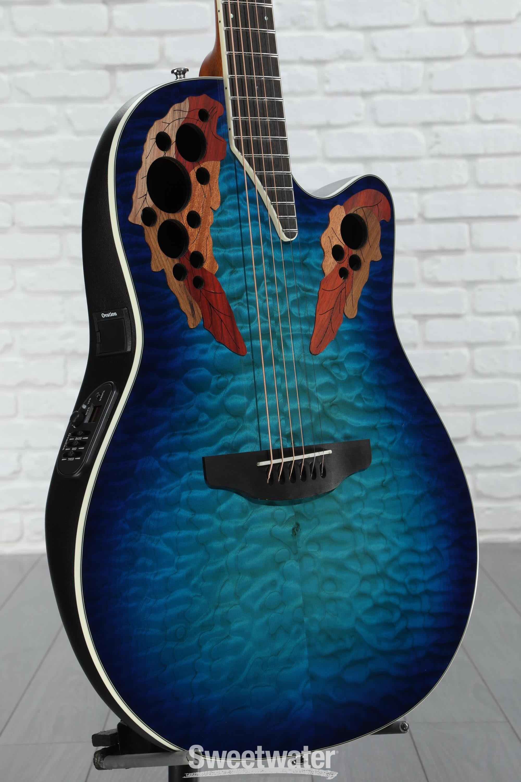 Ovation Celebrity Elite CE48P-RG Super Shallow Acoustic