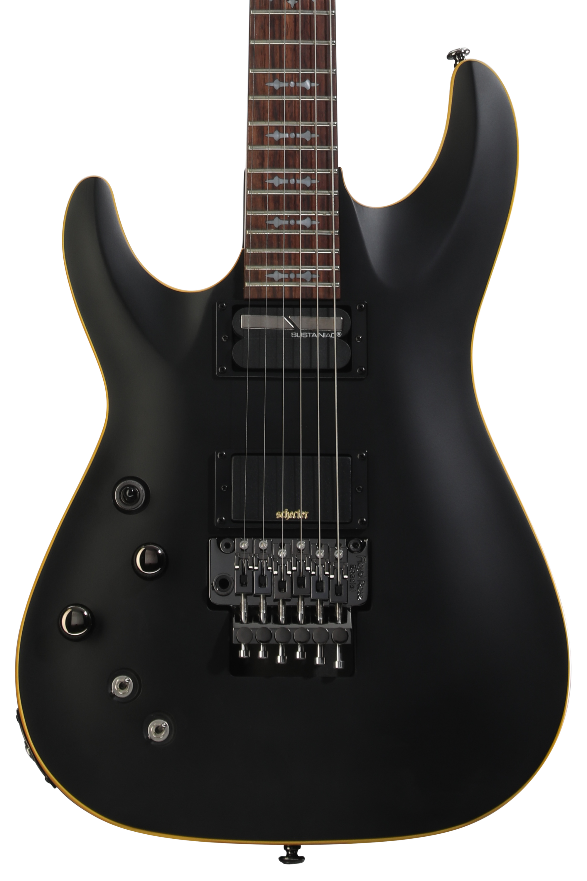 Schecter BlackJack ATX Solo II Left-Handed - Aged Black Satin