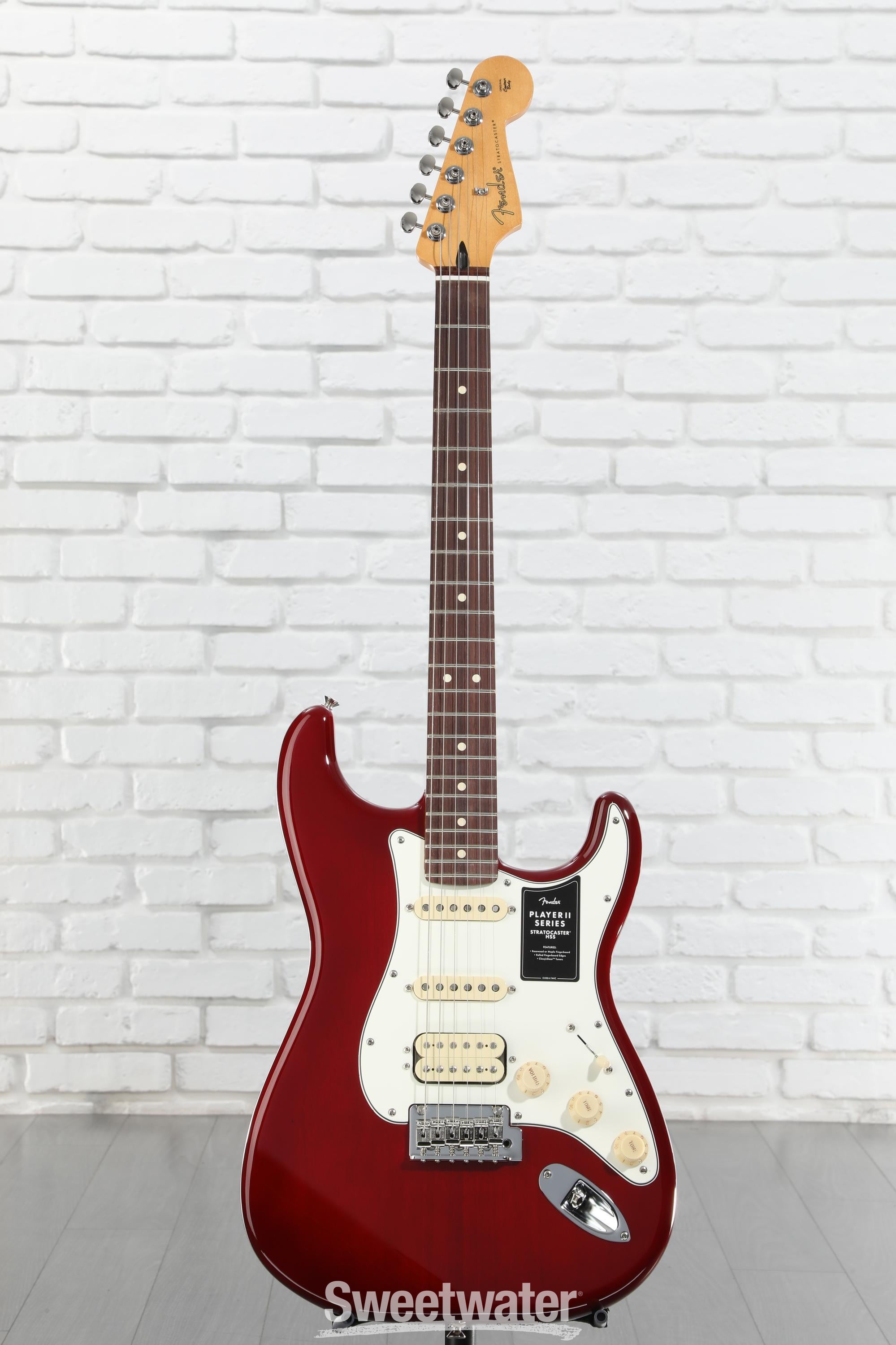 Fender Player HSS (Duncan / GOTOH / 透明) Fender Player II Stratocaster HSS Electric Guitar