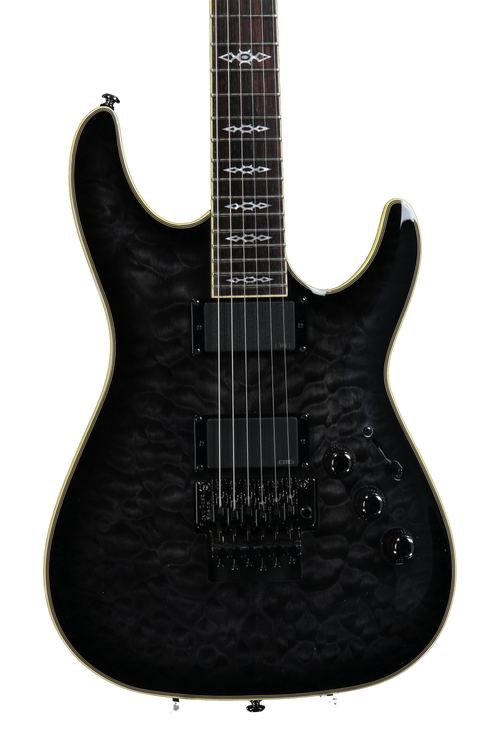 Schecter Hellraiser Special C-1 FR - See-Thru Black | Sweetwater Schecter Hellraiser Special C-1 FR - See-Thru Black | Sweetwater