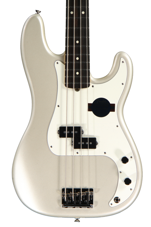 Fender American Standard Precision Bass - Blizzard Pearl | Sweetwater