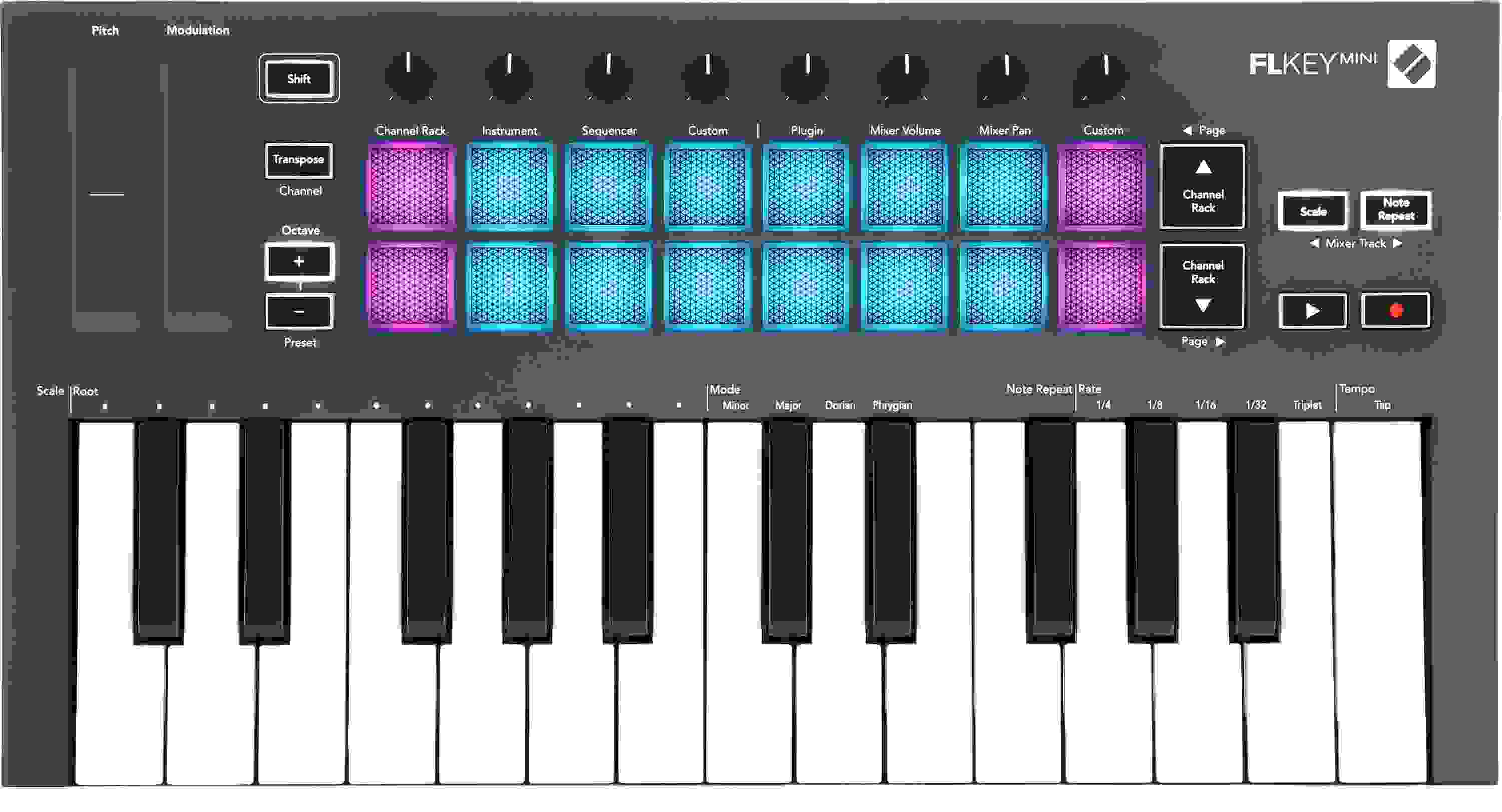 Novation FLkey Mini 25-key Keyboard Controller for FL Studio