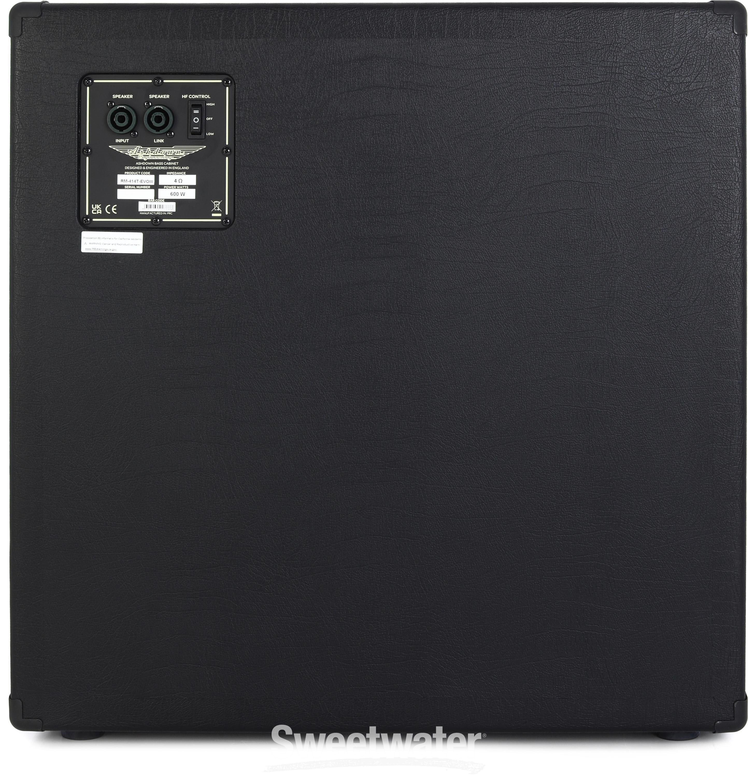 Ashdown RM-414T Rootmaster EVO III 600-watt 4 x 10-inch Bass