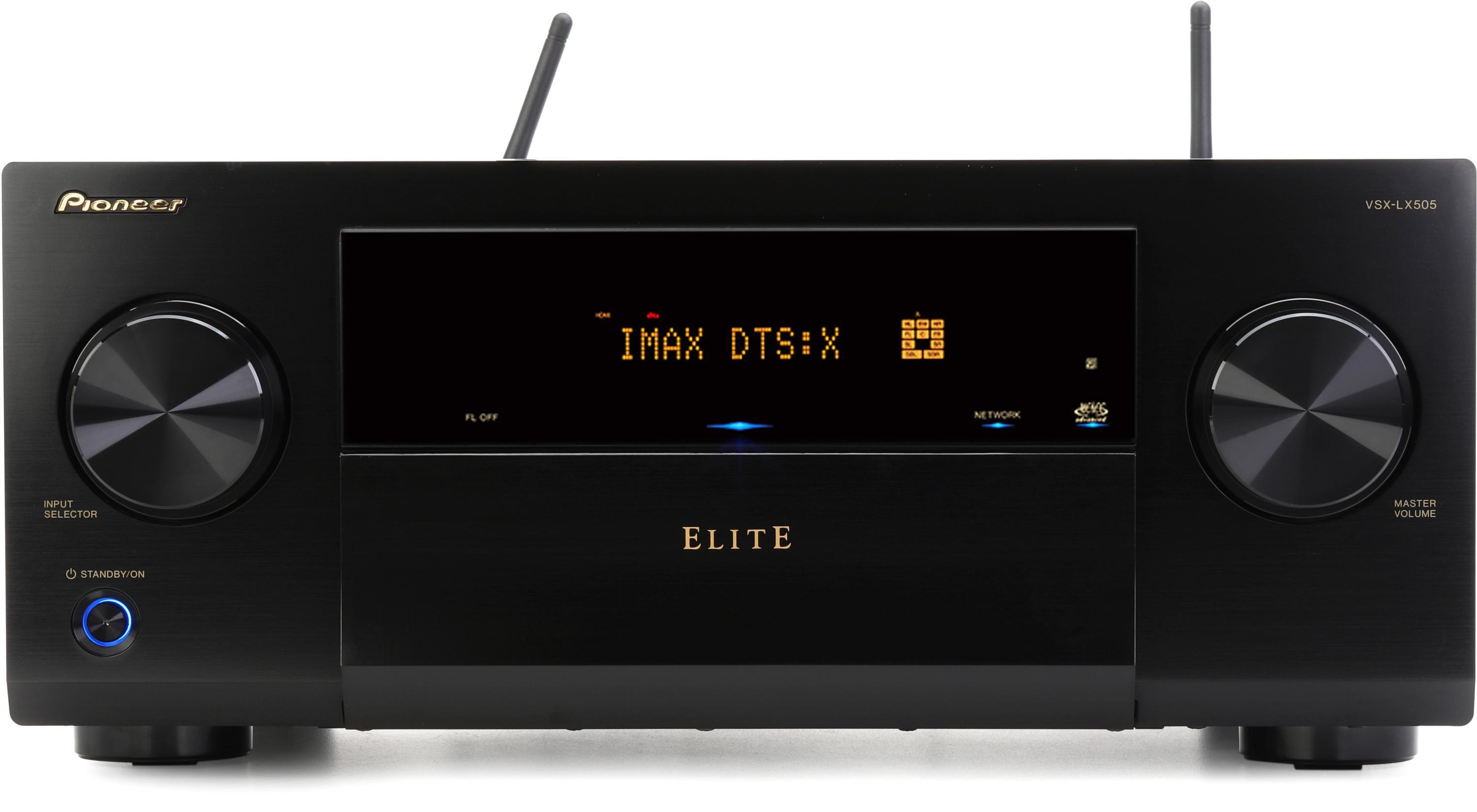 アンプ Pioneer AV Receiver VSX-S520 PIONEER 5.1 Ch Slim A/V Receiver with Class D amplification